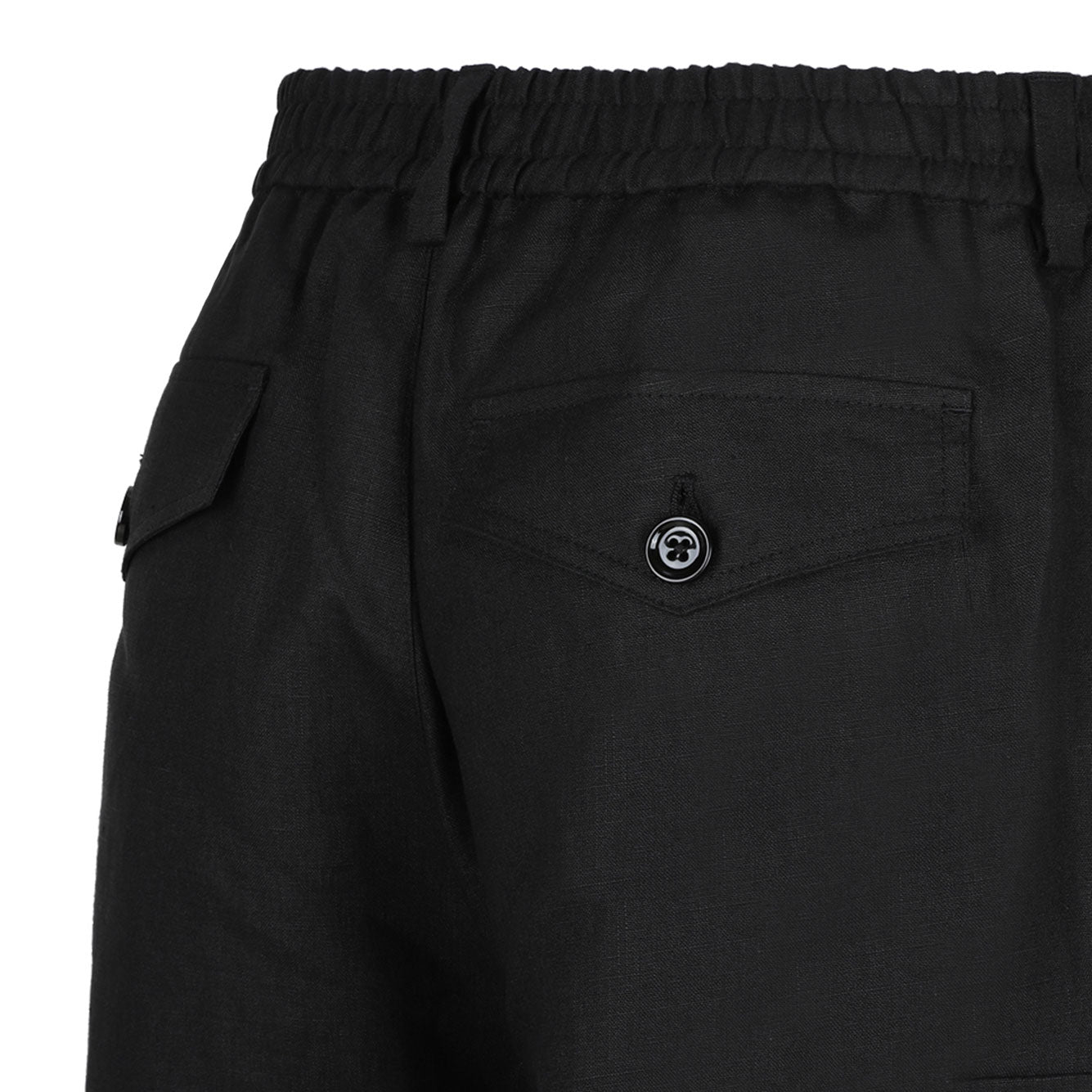DOLCE & GABBANA Men's Linen Mini Shorts