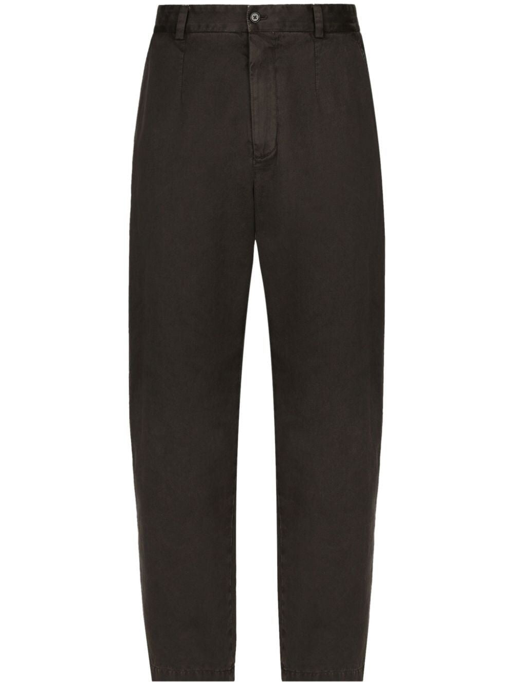 DOLCE & GABBANA High Waist Tapered Trousers for Men
