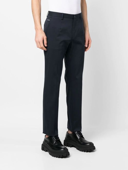 DOLCE & GABBANA Slim Fit Stretch Cotton Trousers
