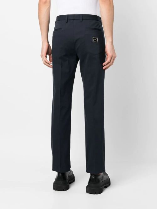 DOLCE & GABBANA Slim Fit Stretch Cotton Trousers