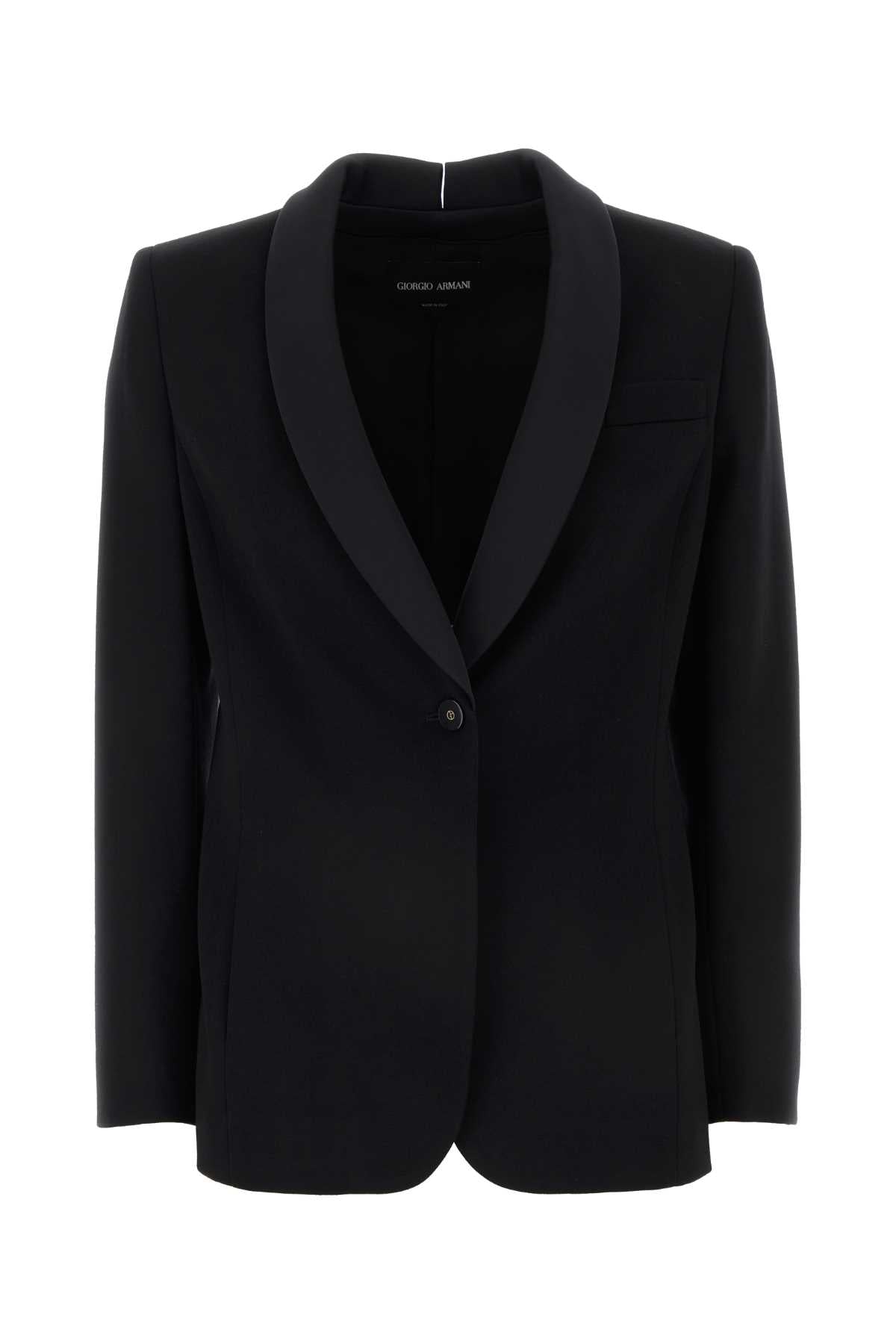 GIORGIO ARMANI Sophisticated Wool Blazer for Women - FW24 Collection