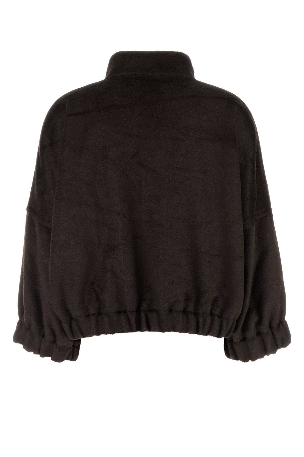 GIORGIO ARMANI Alpaca Blend Caban Jacket for Women