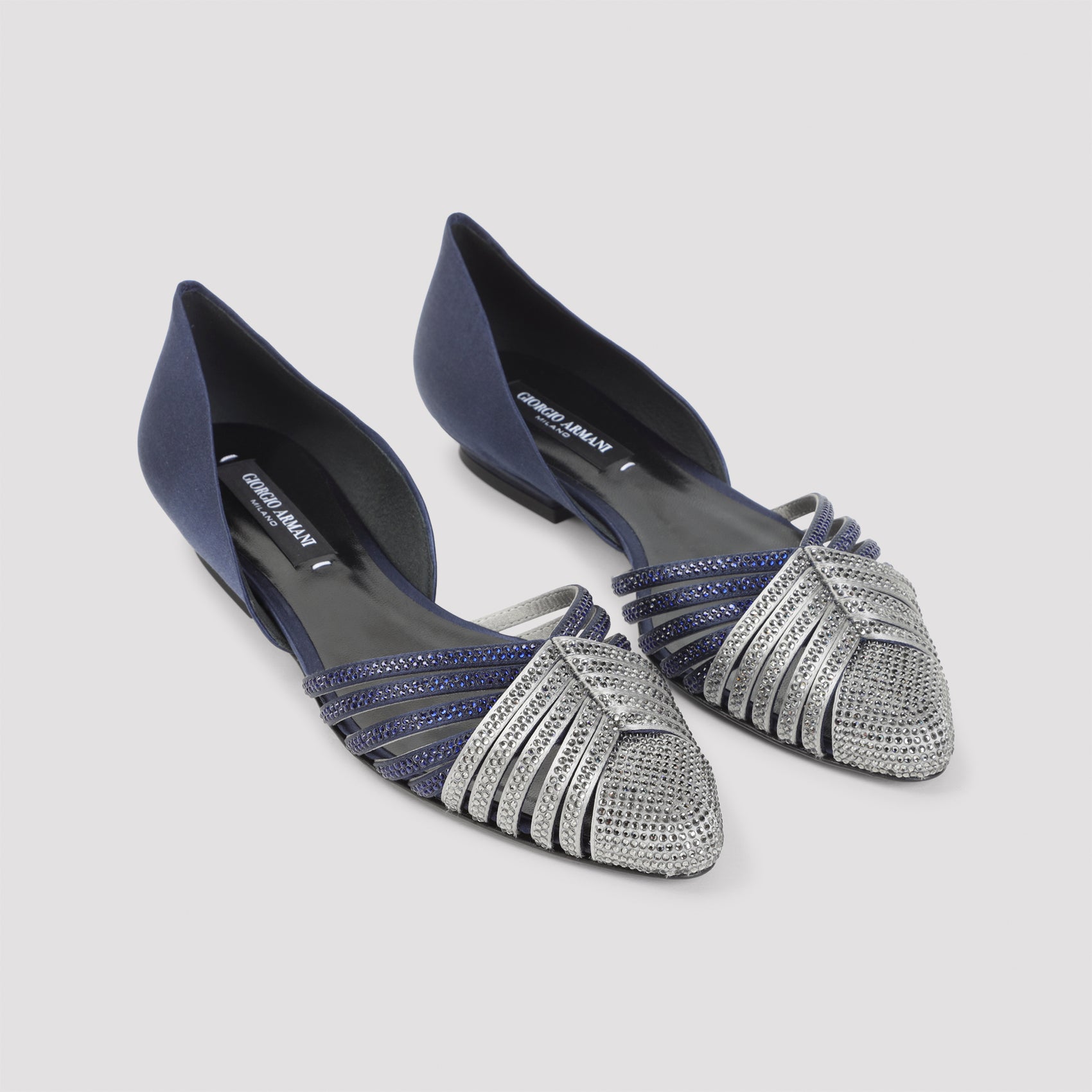 GIORGIO ARMANI Metallic Ballet Flat for Women