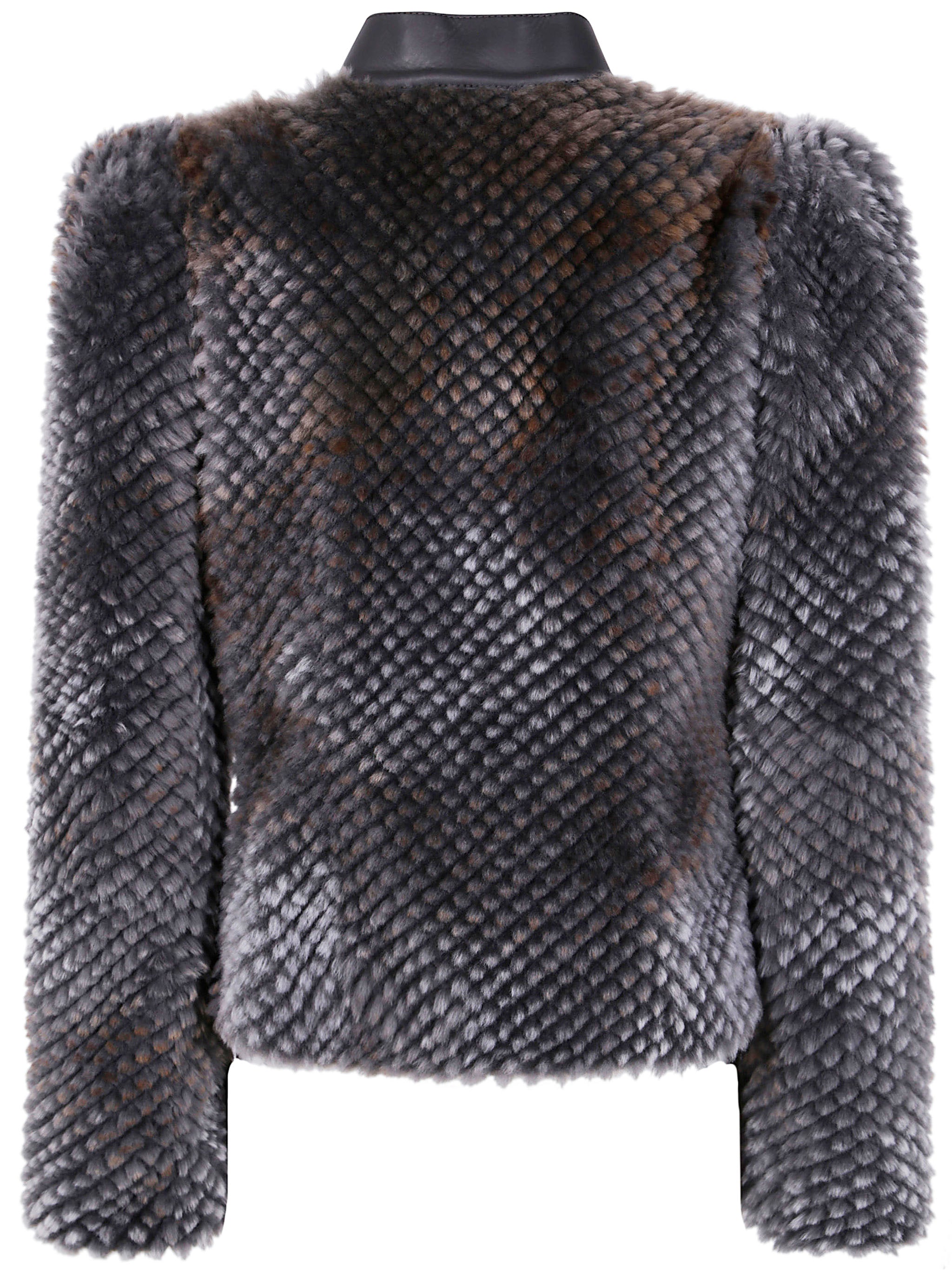 GIORGIO ARMANI Shearling Lamb Blouson Jacket for Women
