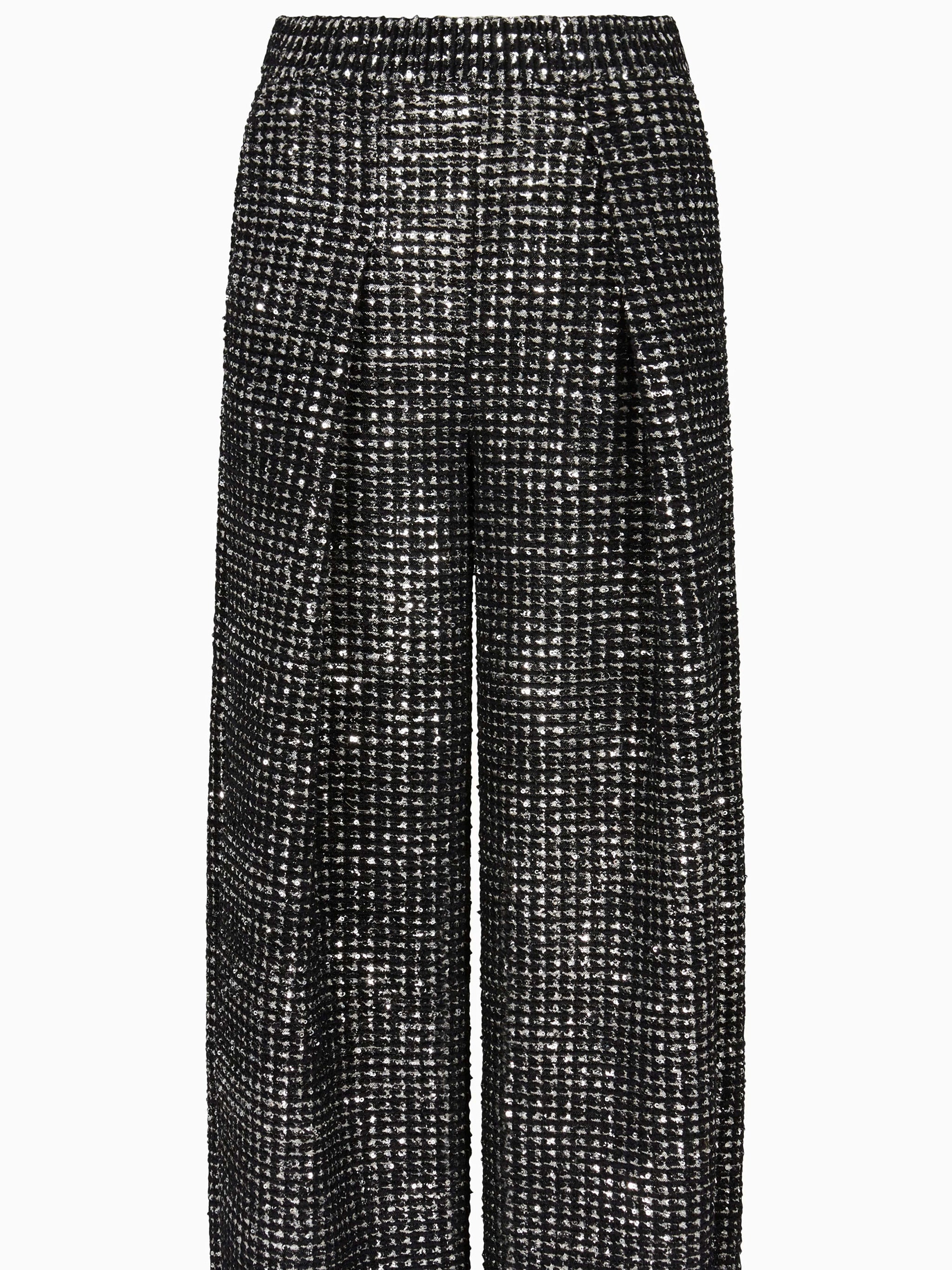 GIORGIO ARMANI Metallic Women's Polyester Pants