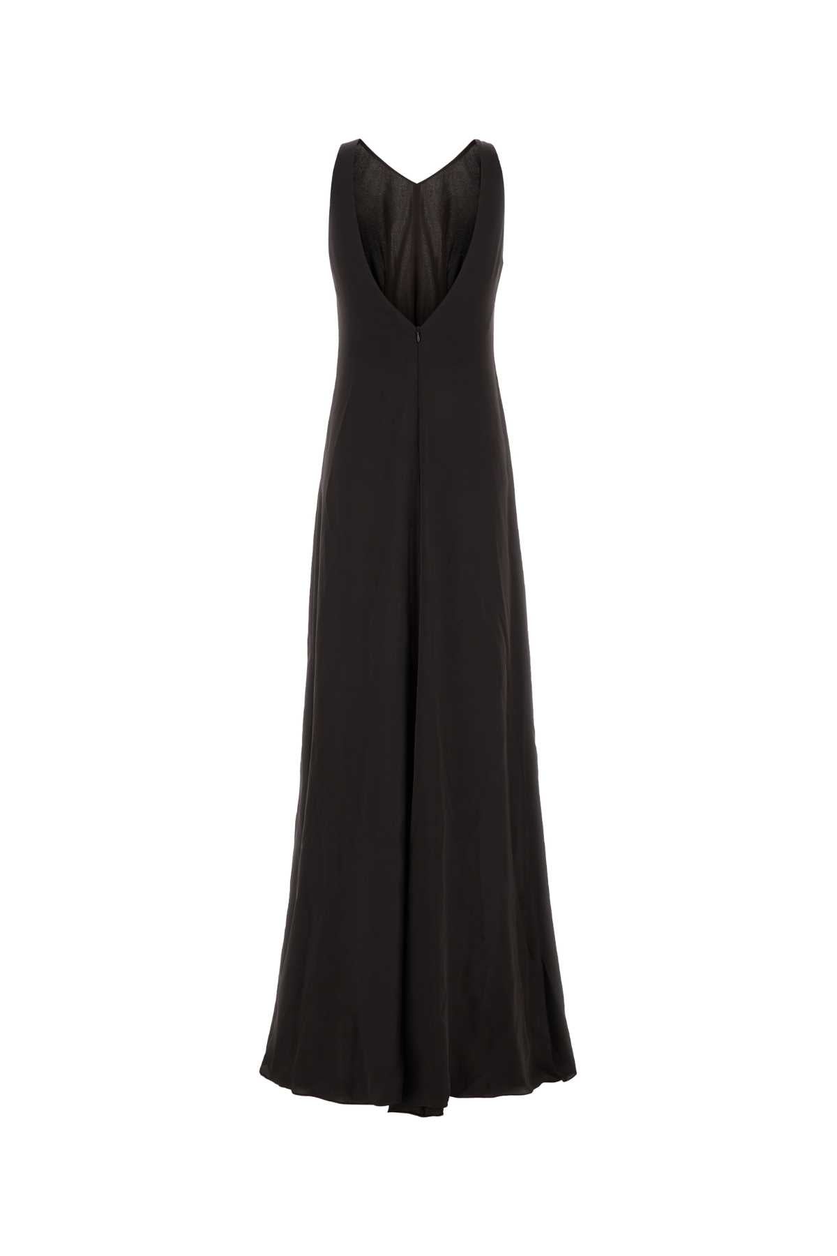 GIORGIO ARMANI Elegant Long Dress with Jewel Detail
