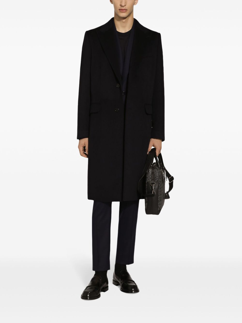 DOLCE & GABBANA Wool Straight-Leg Trousers