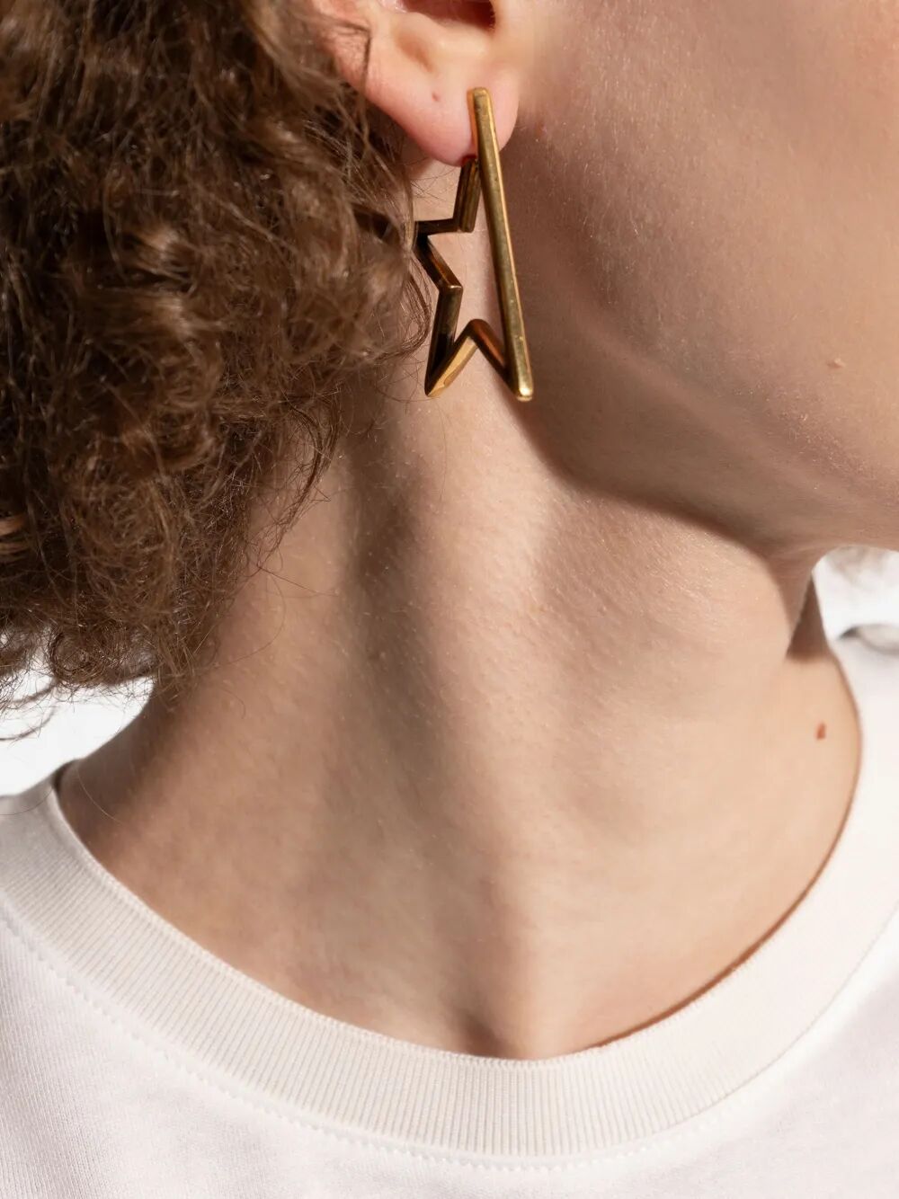 GOLDEN GOOSE Outline Star Mini Earrings