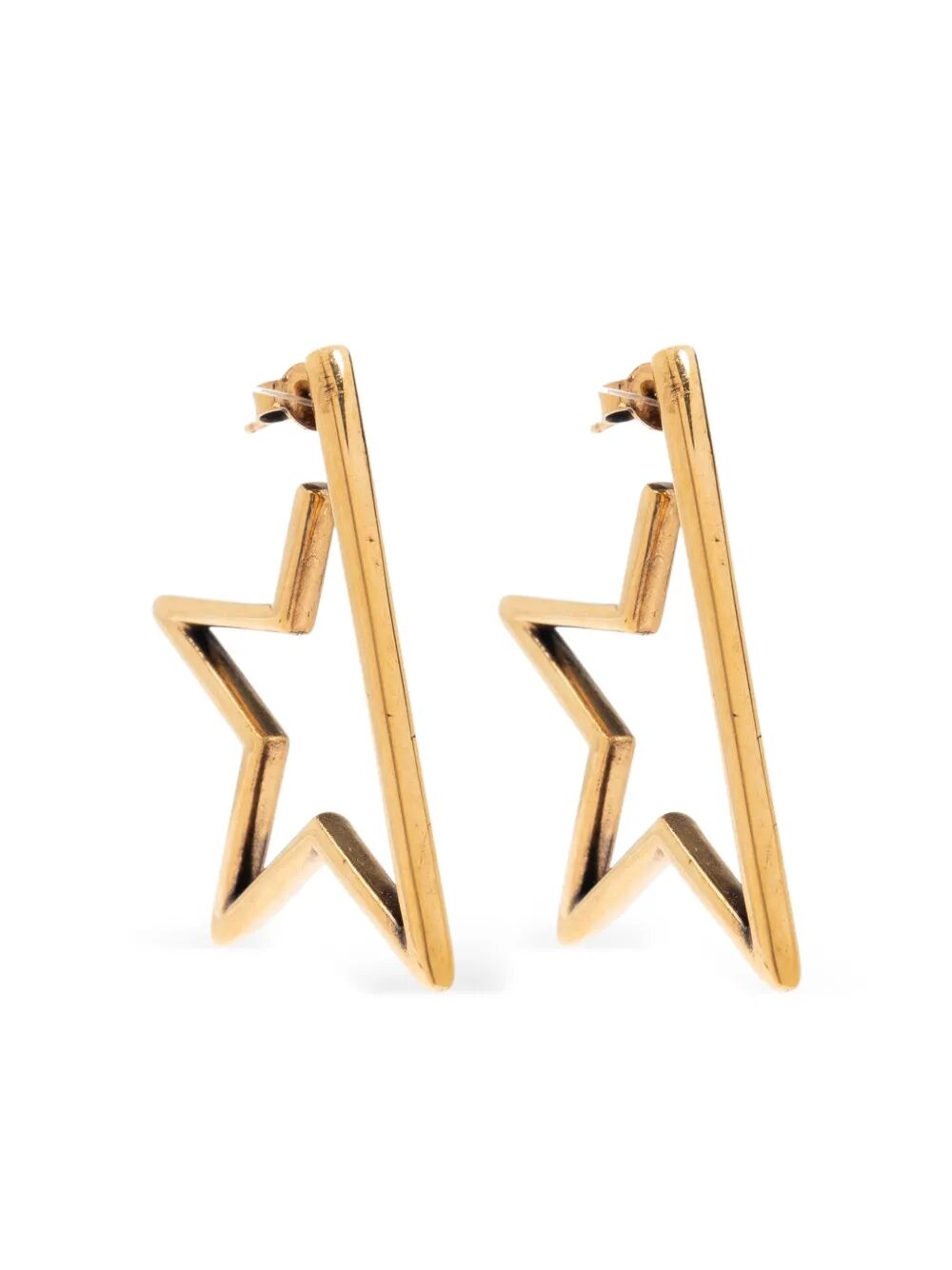 GOLDEN GOOSE Mini Outline Star Earrings for Women