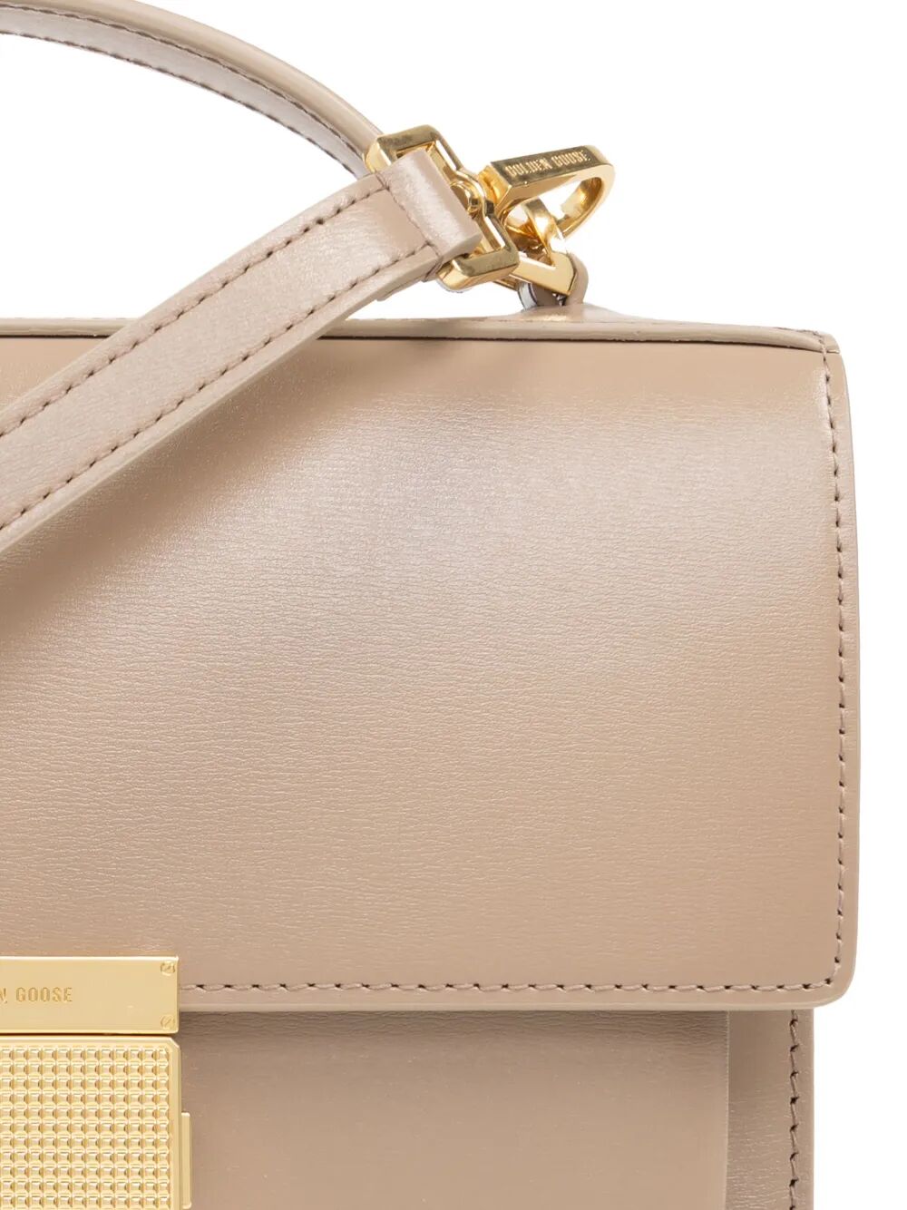 GOLDEN GOOSE Mini Handbag with Metallic Accents