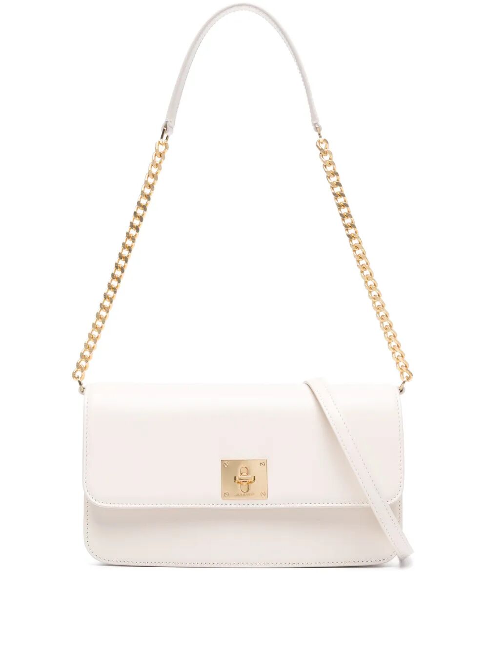 GOLDEN GOOSE Mini Handbag with Palmellato Leather and Gold Metal Details