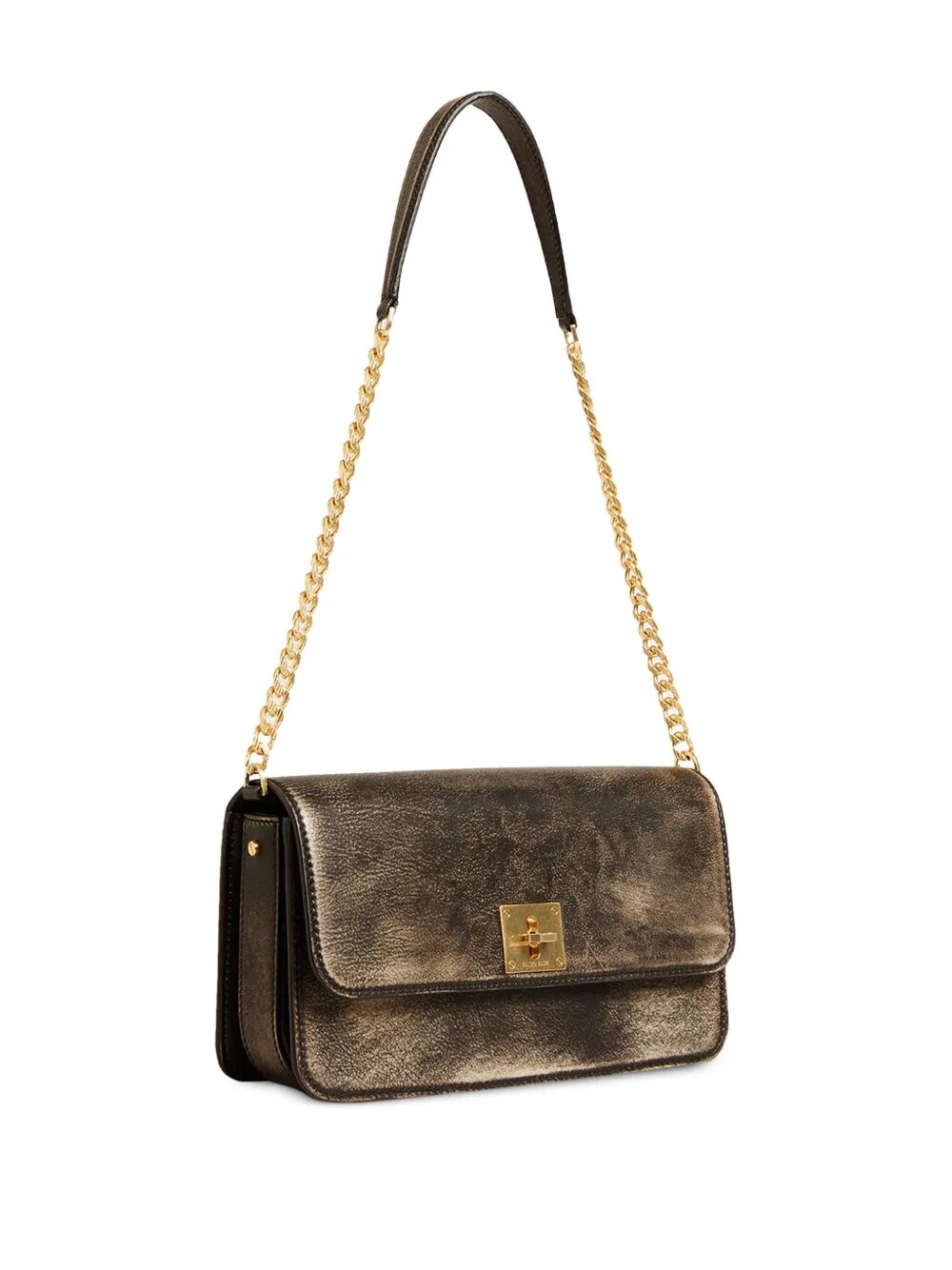 GOLDEN GOOSE Distressed Bull Leather Handbag