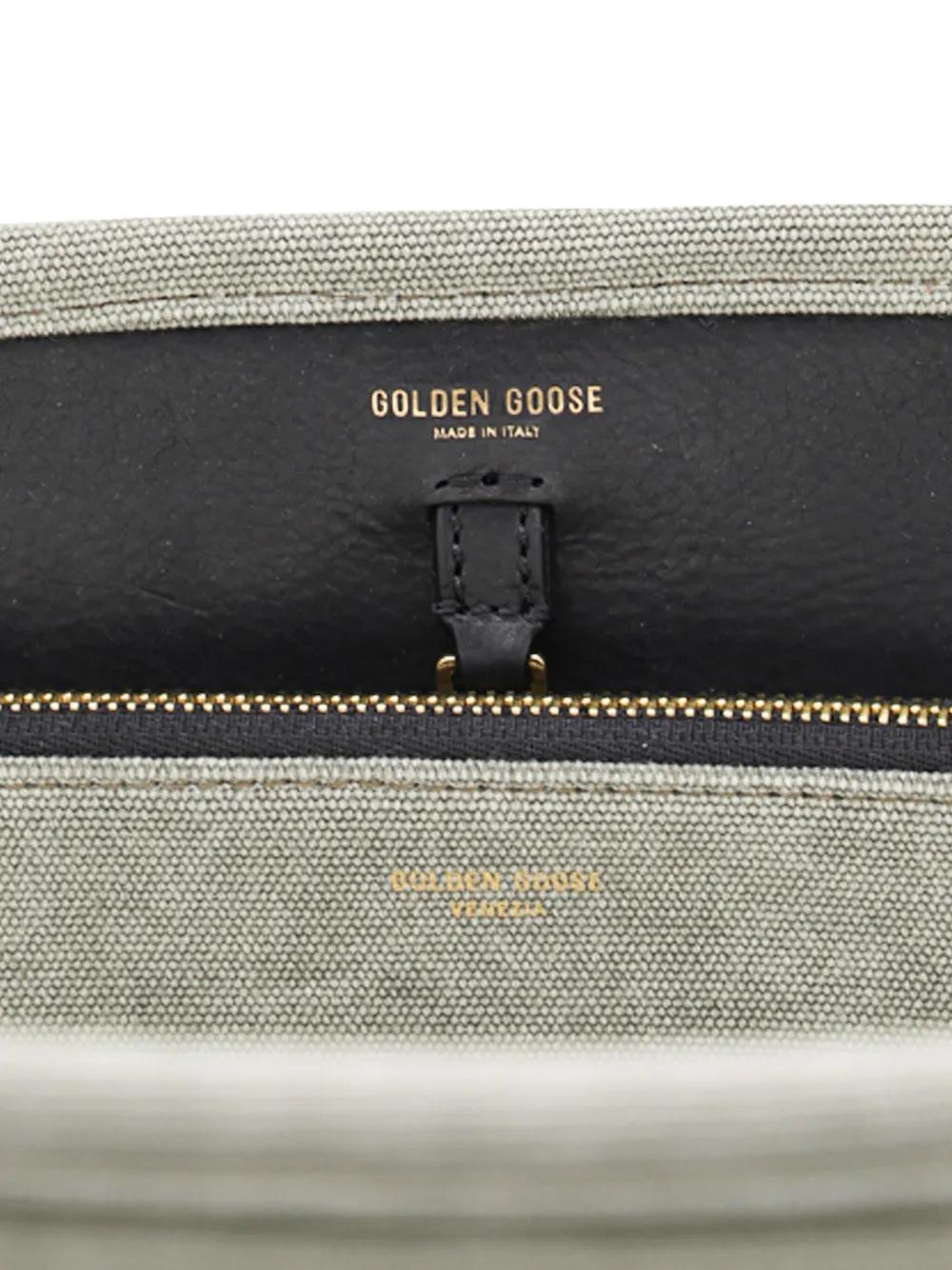 GOLDEN GOOSE Cotton Military Green Handbag