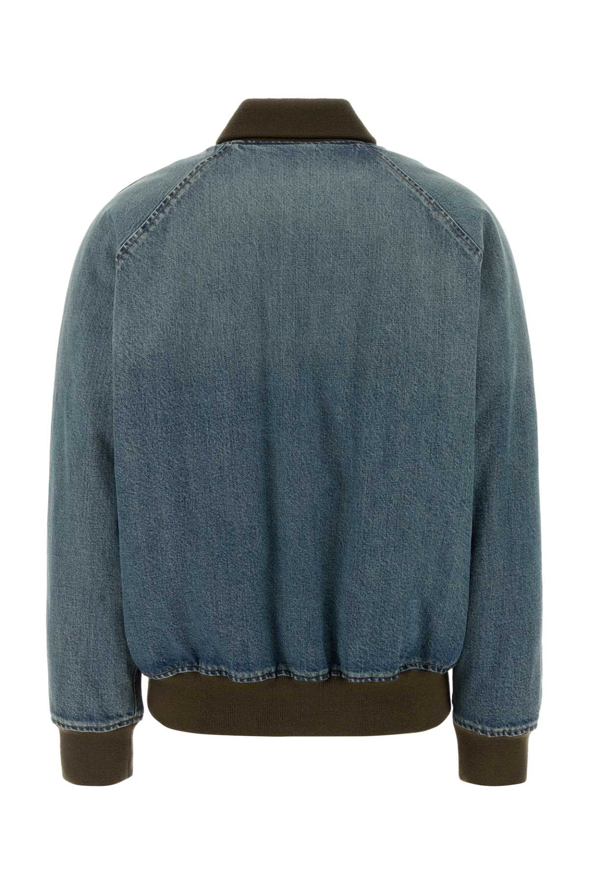 MIU MIU Women's Denim Bomber Jacket