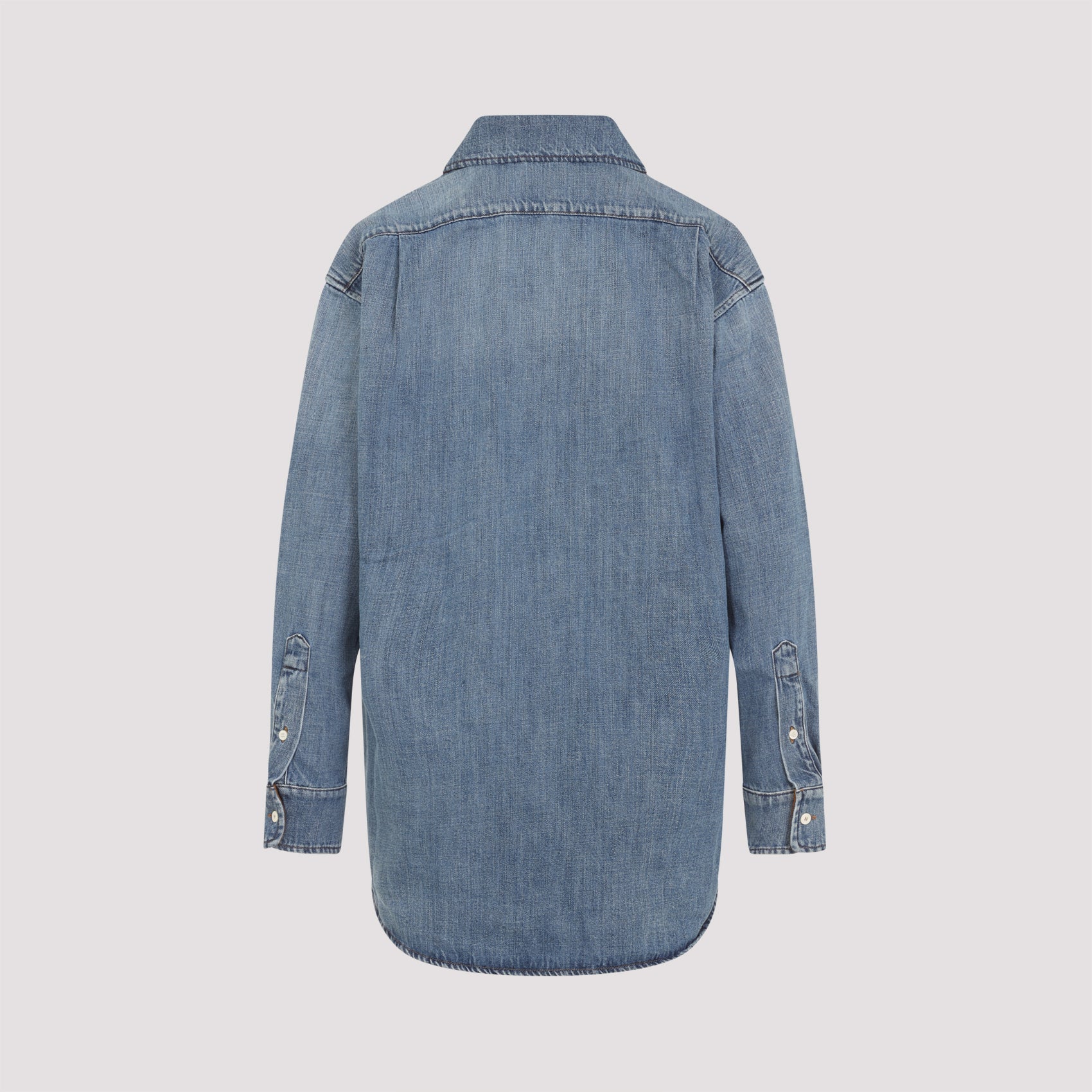 MIU MIU Women's Denim Shirt - FW25 Collection