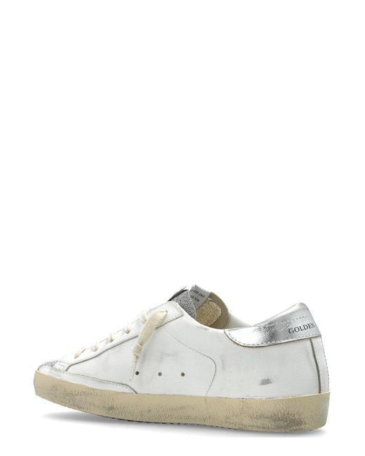 GOLDEN GOOSE Super-Star Leather Sneakers for Women
