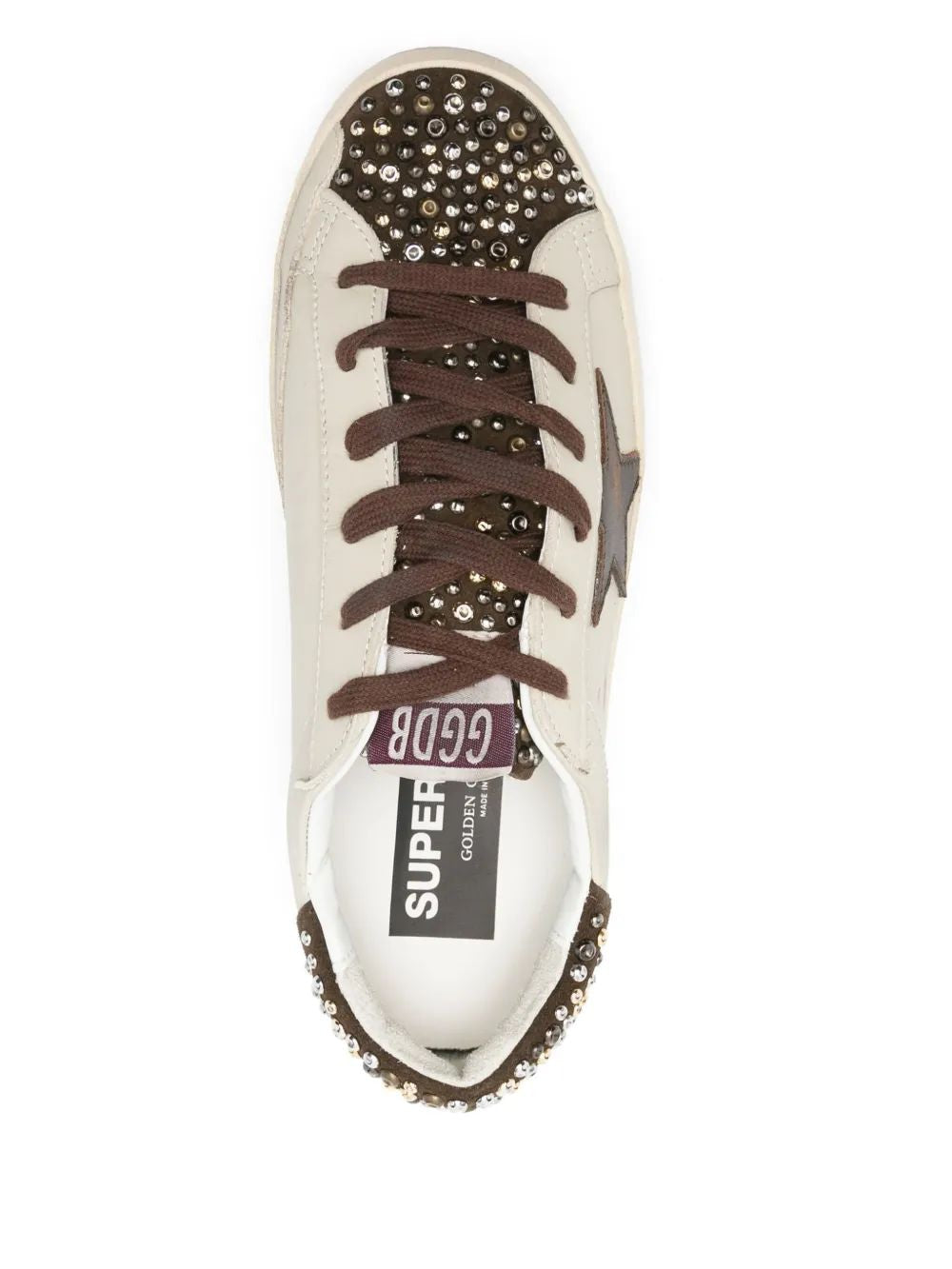 GOLDEN GOOSE Super Star Leather Upper Sneakers for Women