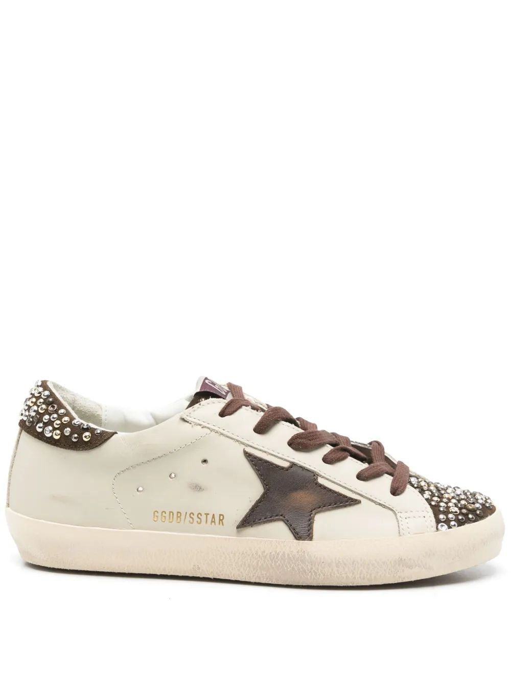 GOLDEN GOOSE Super Star Leather Upper Sneakers for Women