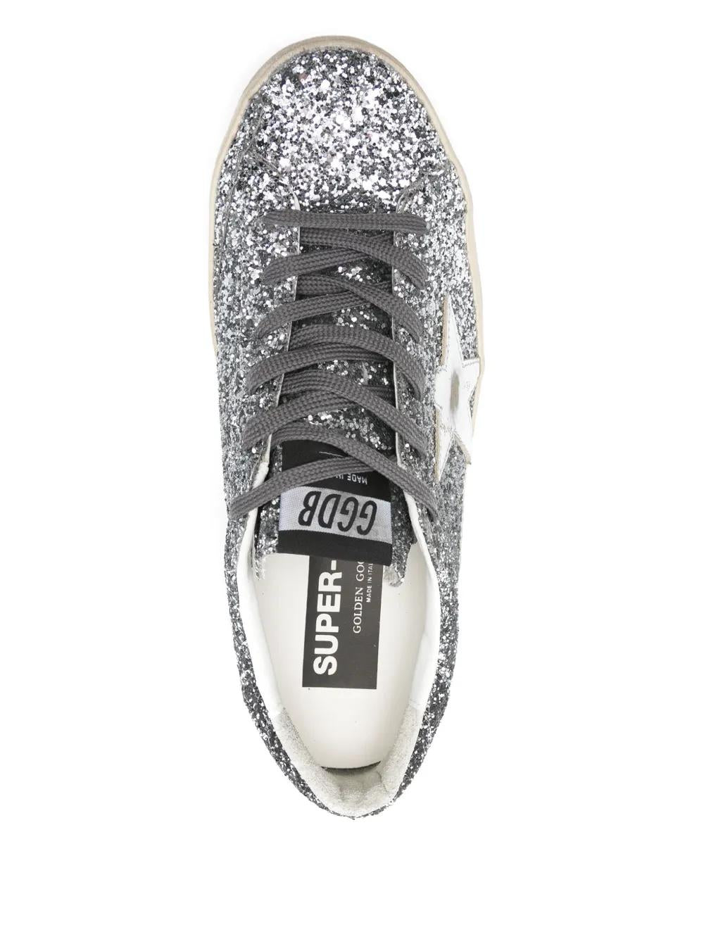 GOLDEN GOOSE Glitter Superstar Women's Sneakers