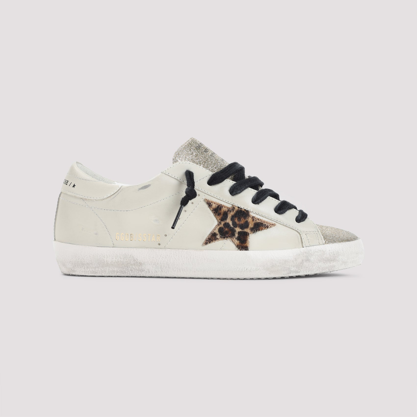 GOLDEN GOOSE Animal Print Superstar Sneakers for Women