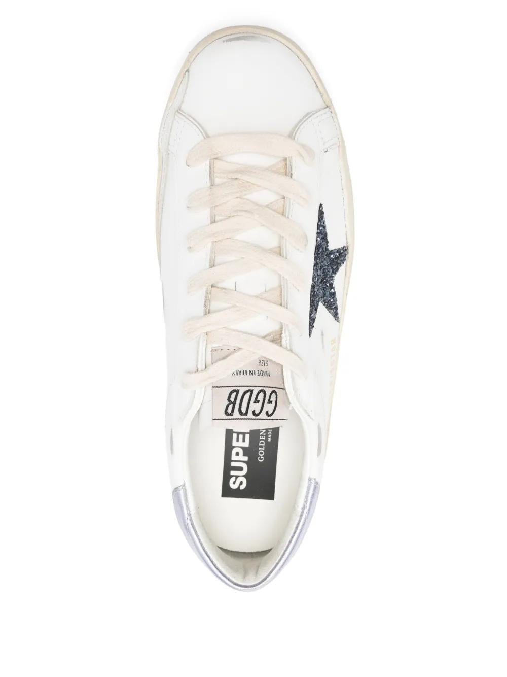 GOLDEN GOOSE Super-Star Leather Sneakers for Women