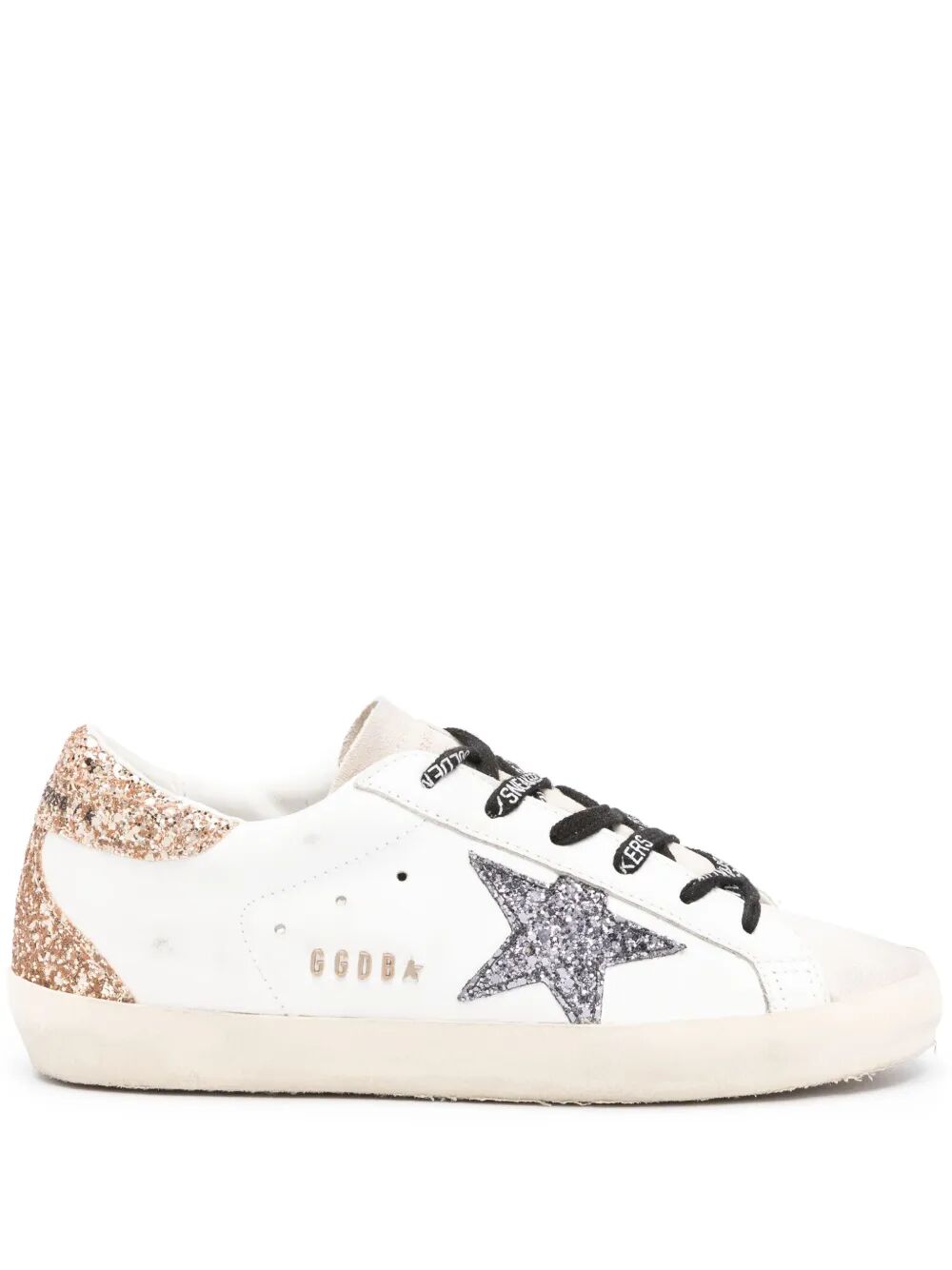 GOLDEN GOOSE Women's Mini Glitter Star Heel Sneakers