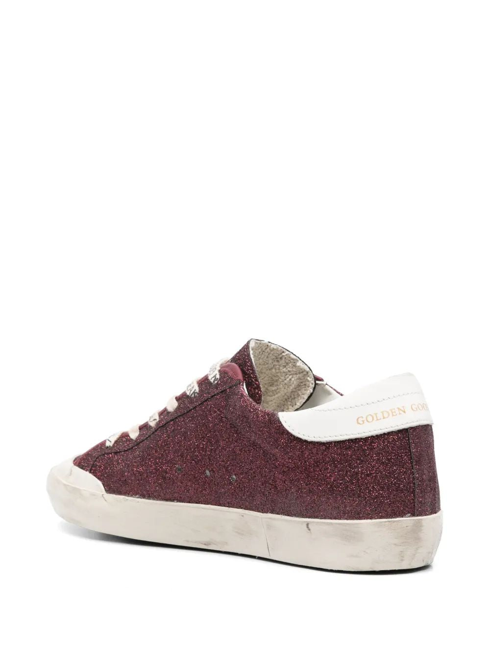 GOLDEN GOOSE Glitter Superstar Sneakers for Women