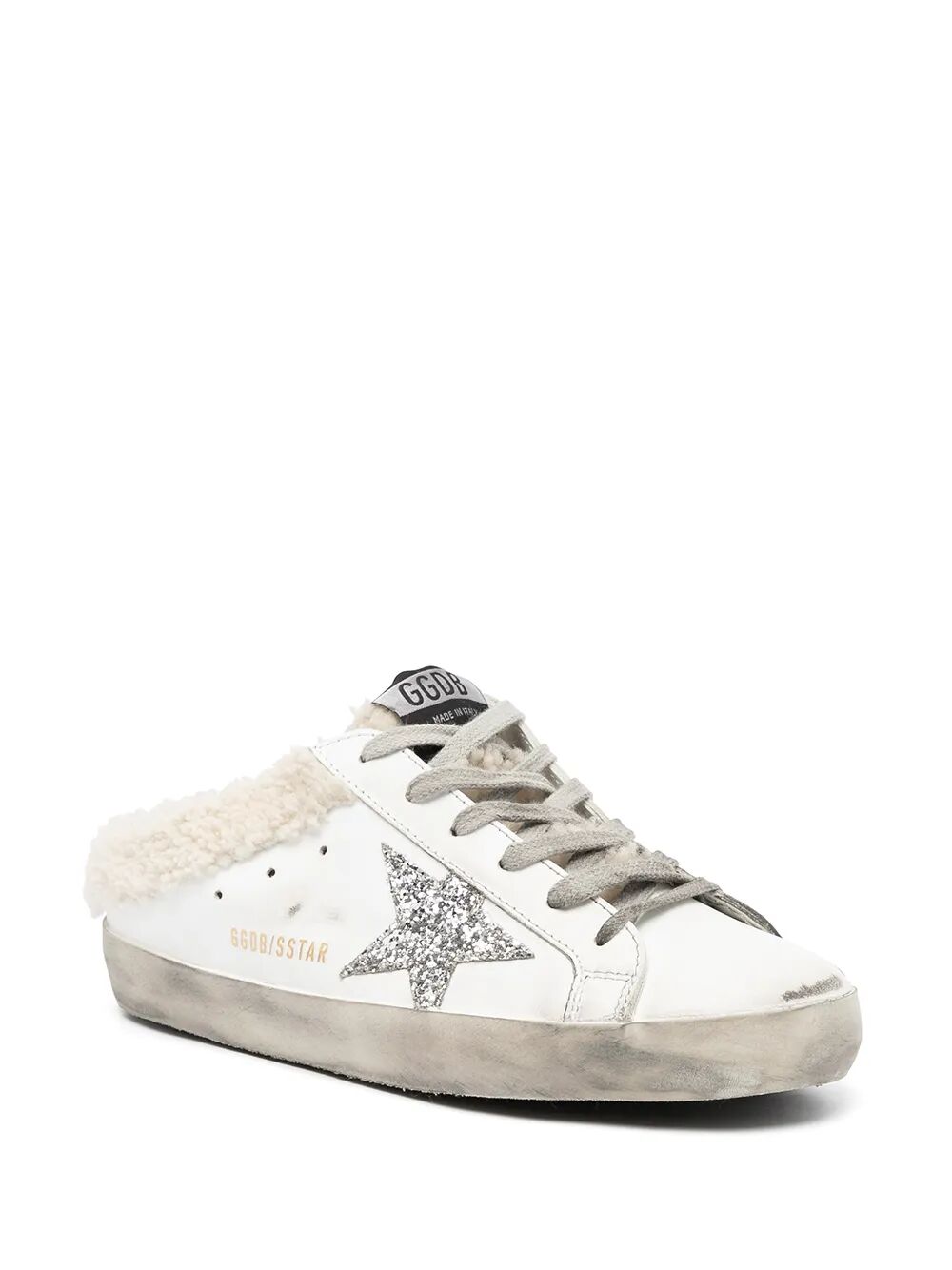 GOLDEN GOOSE Starry Shearling-Lined Sneakers