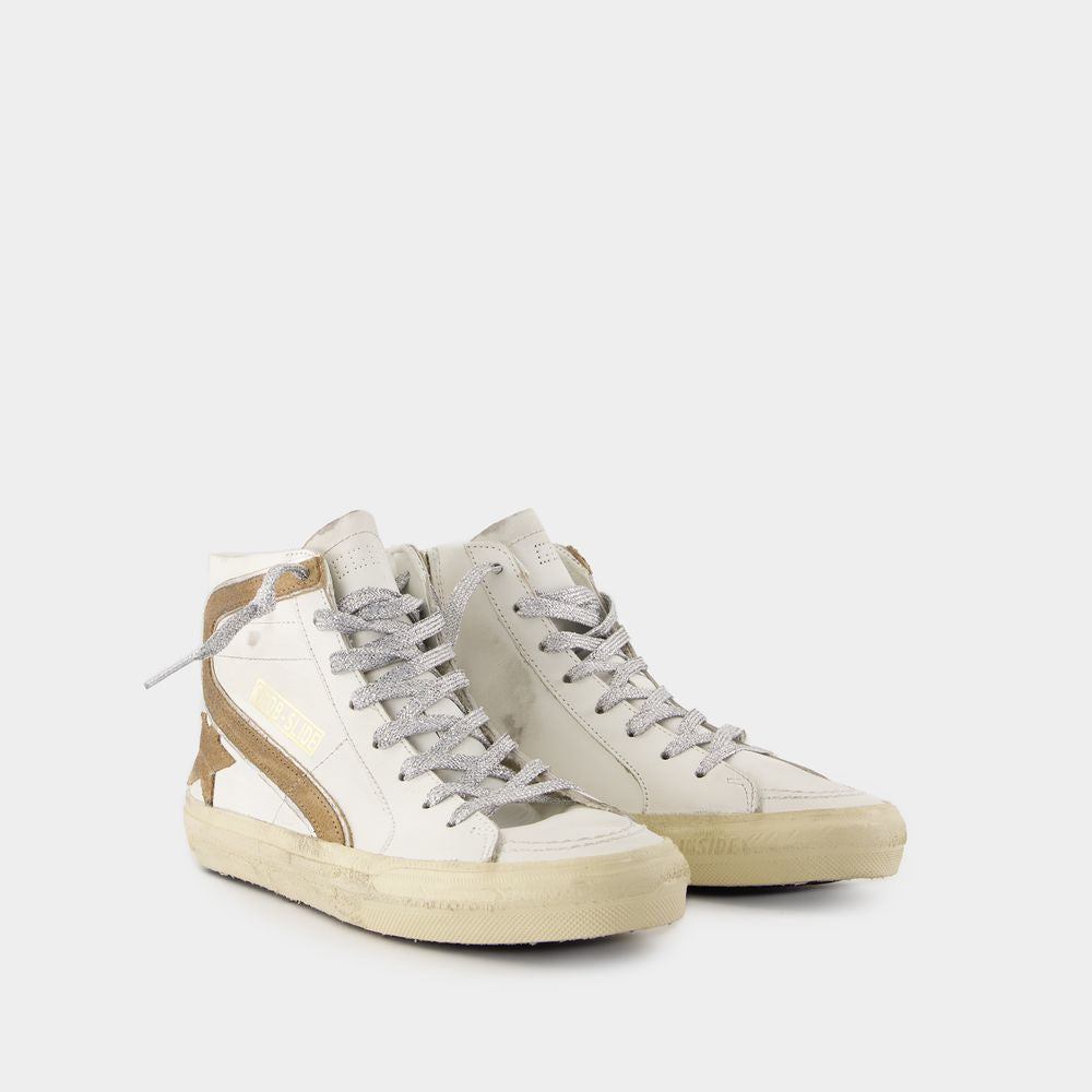 GOLDEN GOOSE Glamorous Slide Sneakers for Women