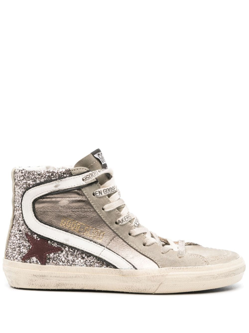 GOLDEN GOOSE Womens Mini Slide Sneakers