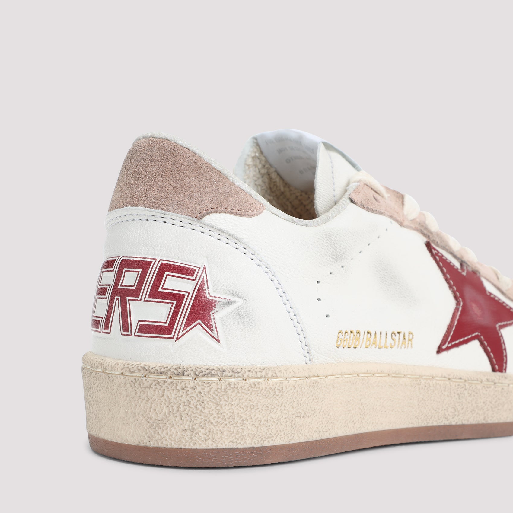 GOLDEN GOOSE Ballstar Nappa Upper and Spur Suede Sneakers for Women