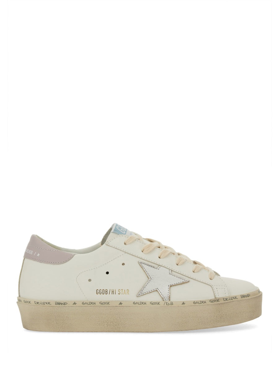 GOLDEN GOOSE Classic Hi Star Sneakers with Laminated Star - Women's