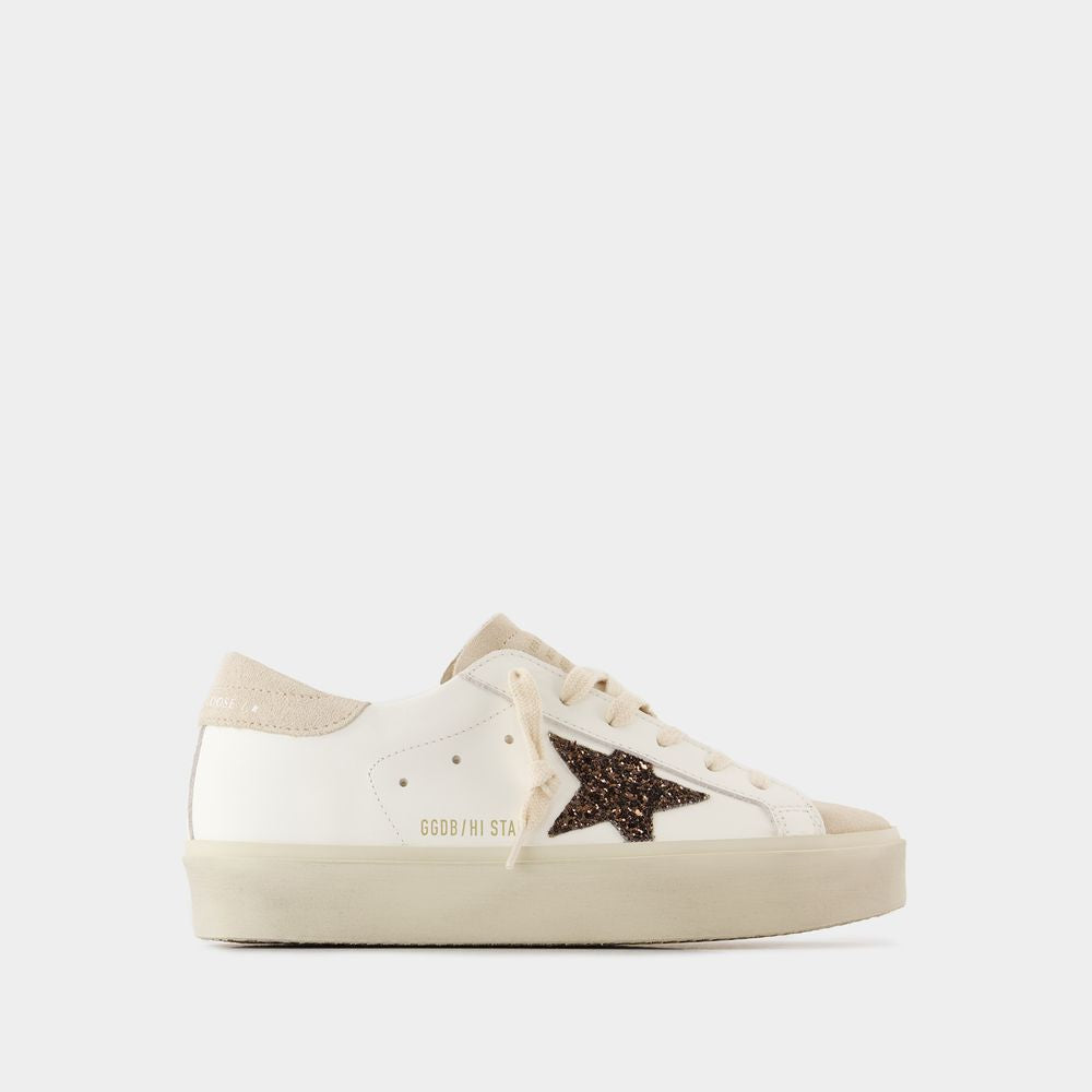 GOLDEN GOOSE Women's High-Top Star Sneakers