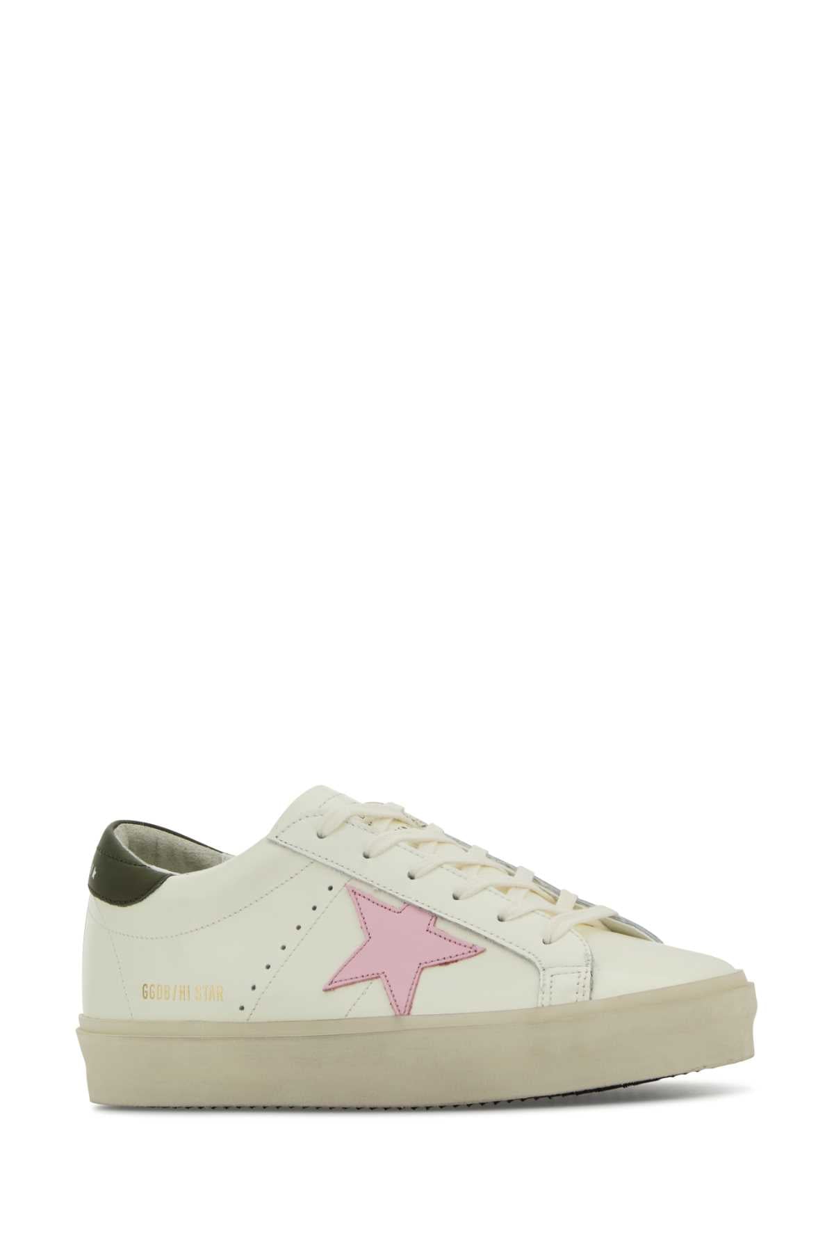 GOLDEN GOOSE High-Top Sneakers with Platform Sole
