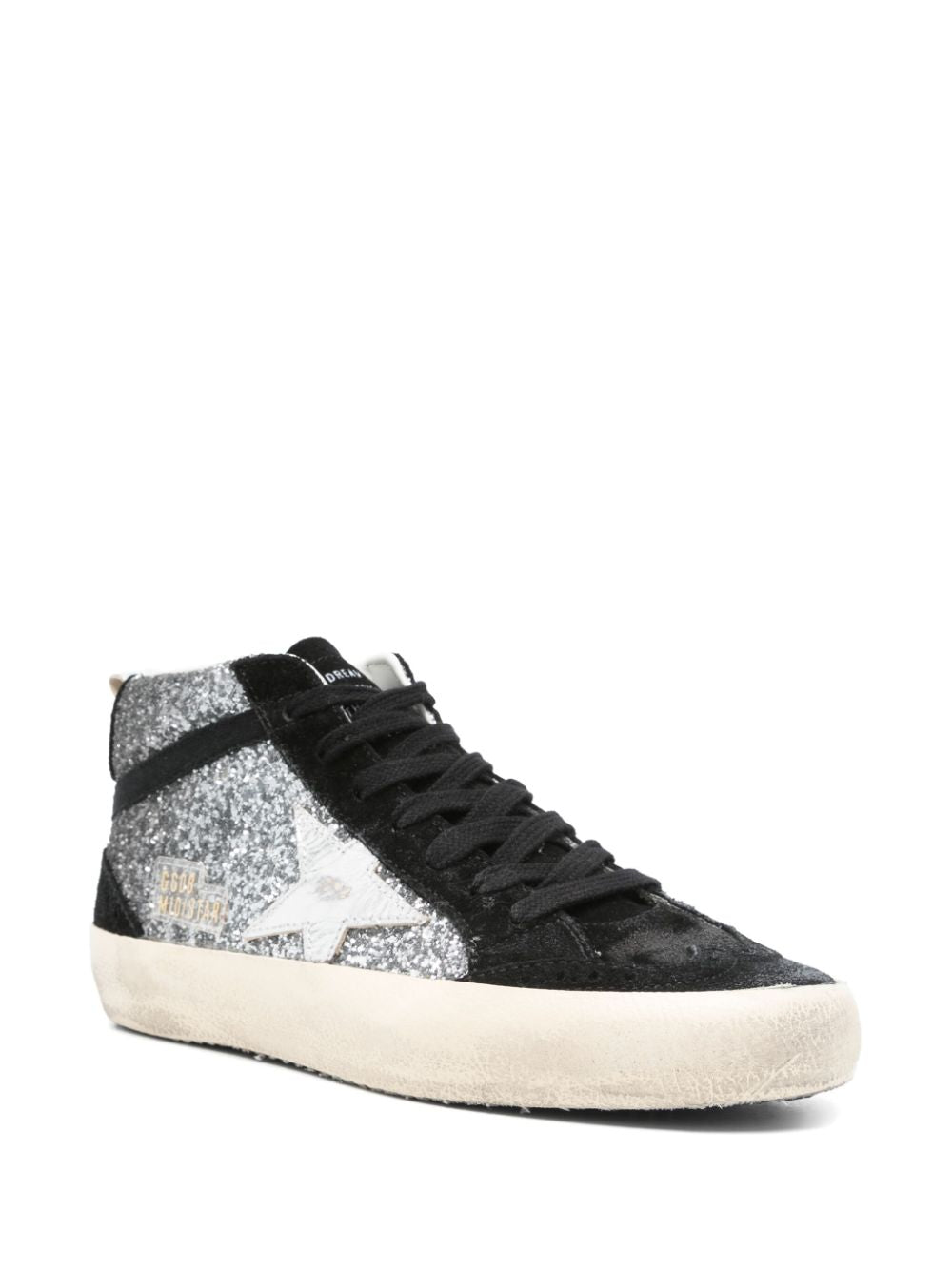 GOLDEN GOOSE Mid Star Leather Sneakers for Women