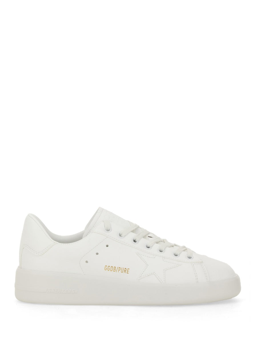 GOLDEN GOOSE Sneaker Purestar with Logo - 3 cm Sole Height