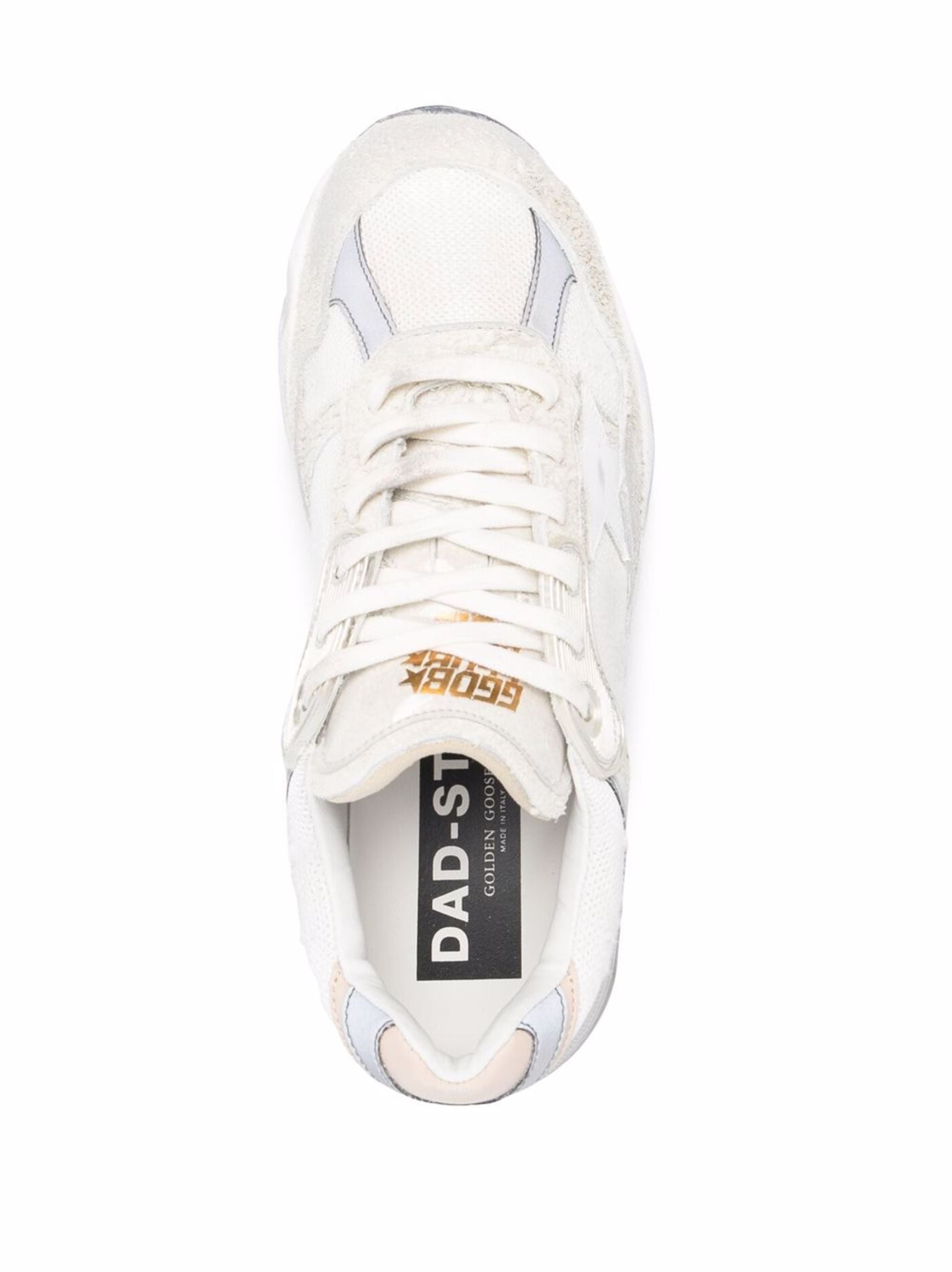 GOLDEN GOOSE Running Dad Sneakers with Suede and Leather Accents