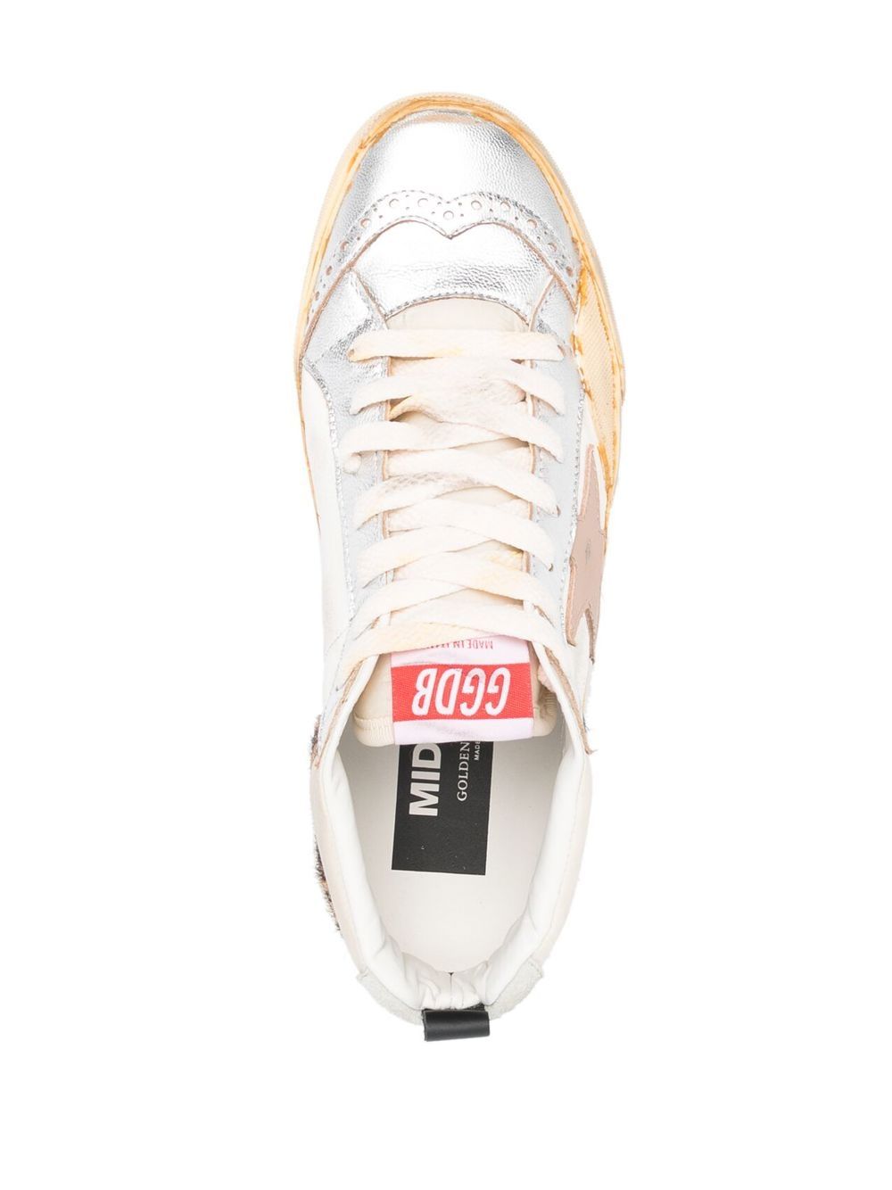 GOLDEN GOOSE Mid Star Sneakers for Women - Stylish and Edgy