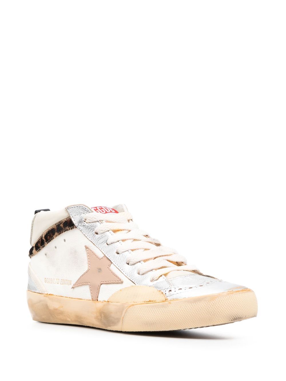 GOLDEN GOOSE Mid Star Sneakers for Women - Stylish and Edgy