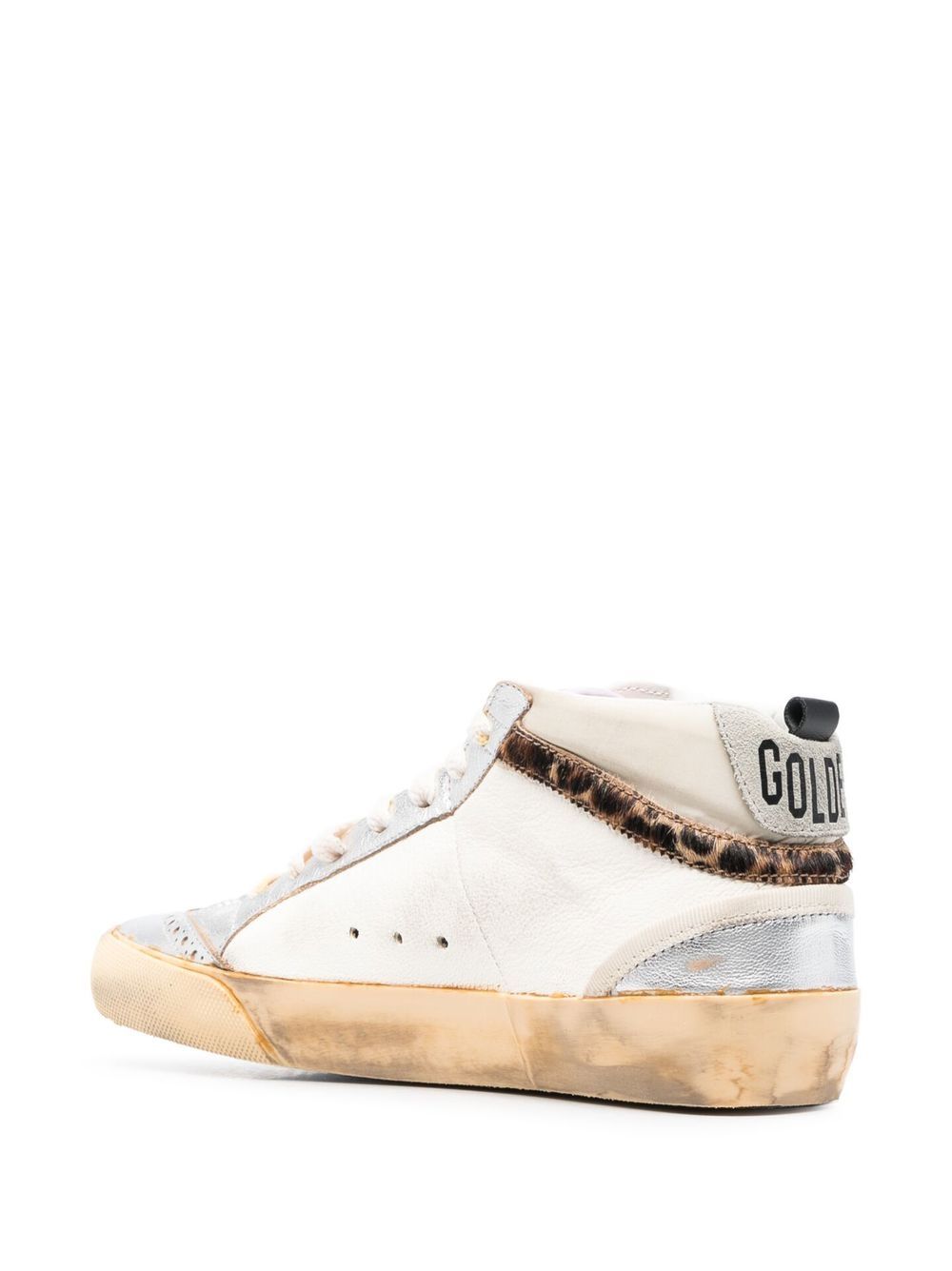 GOLDEN GOOSE Mid Star Sneakers for Women - Stylish and Edgy