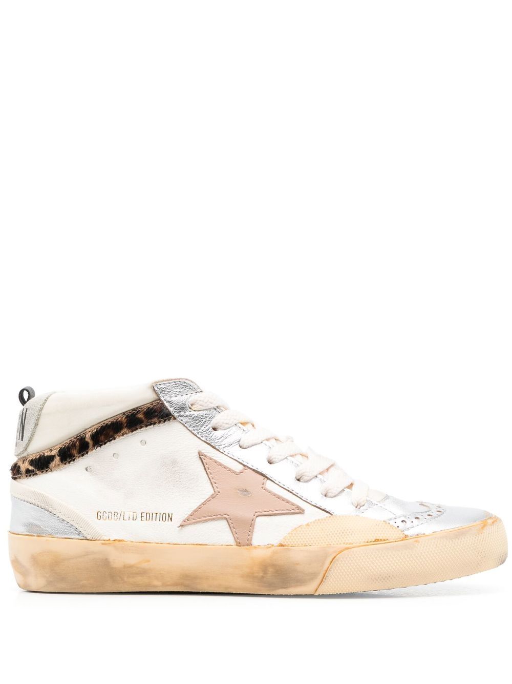 GOLDEN GOOSE Mid Star Sneakers for Women - Stylish and Edgy