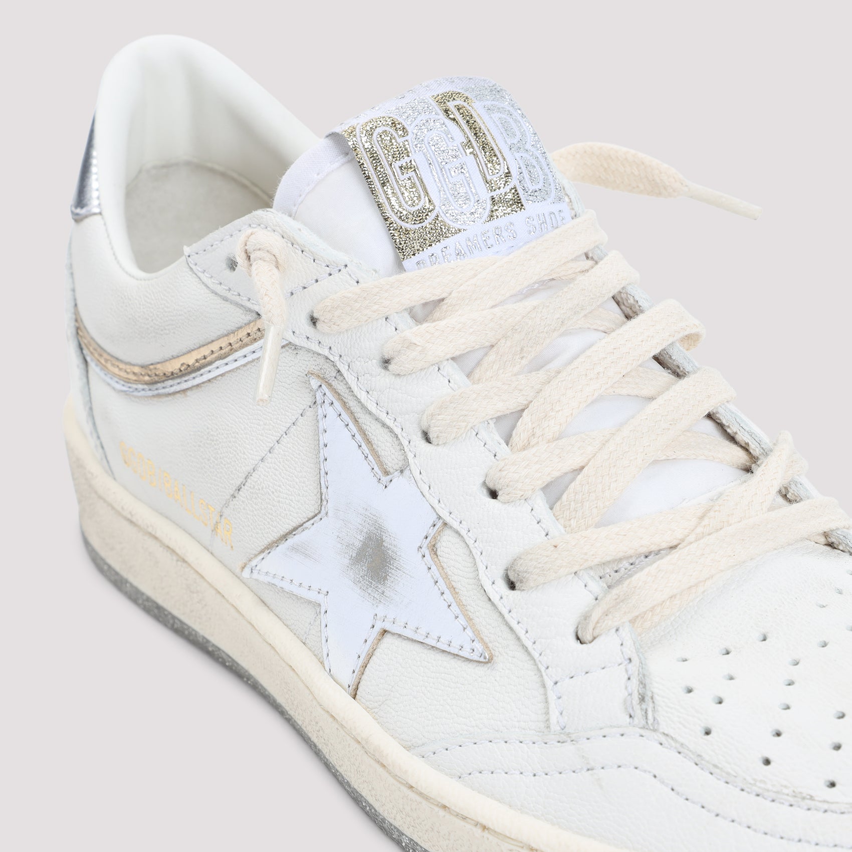 GOLDEN GOOSE Ballstar Women's Sneaker with Silver Star