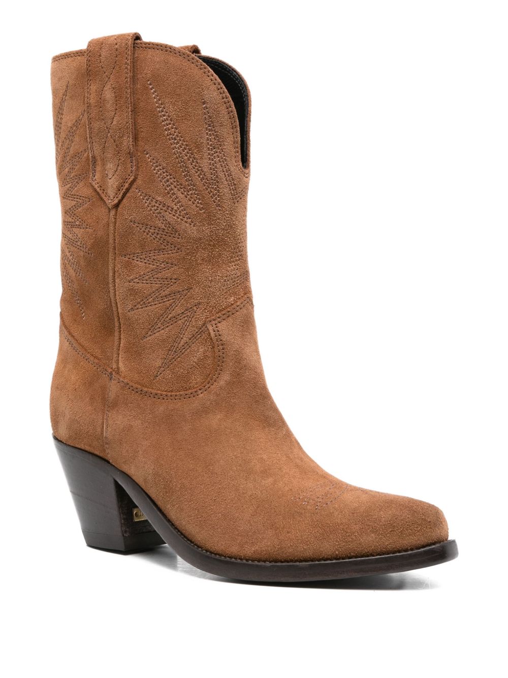 GOLDEN GOOSE 70 Wish Star Low Leather Boots for Women