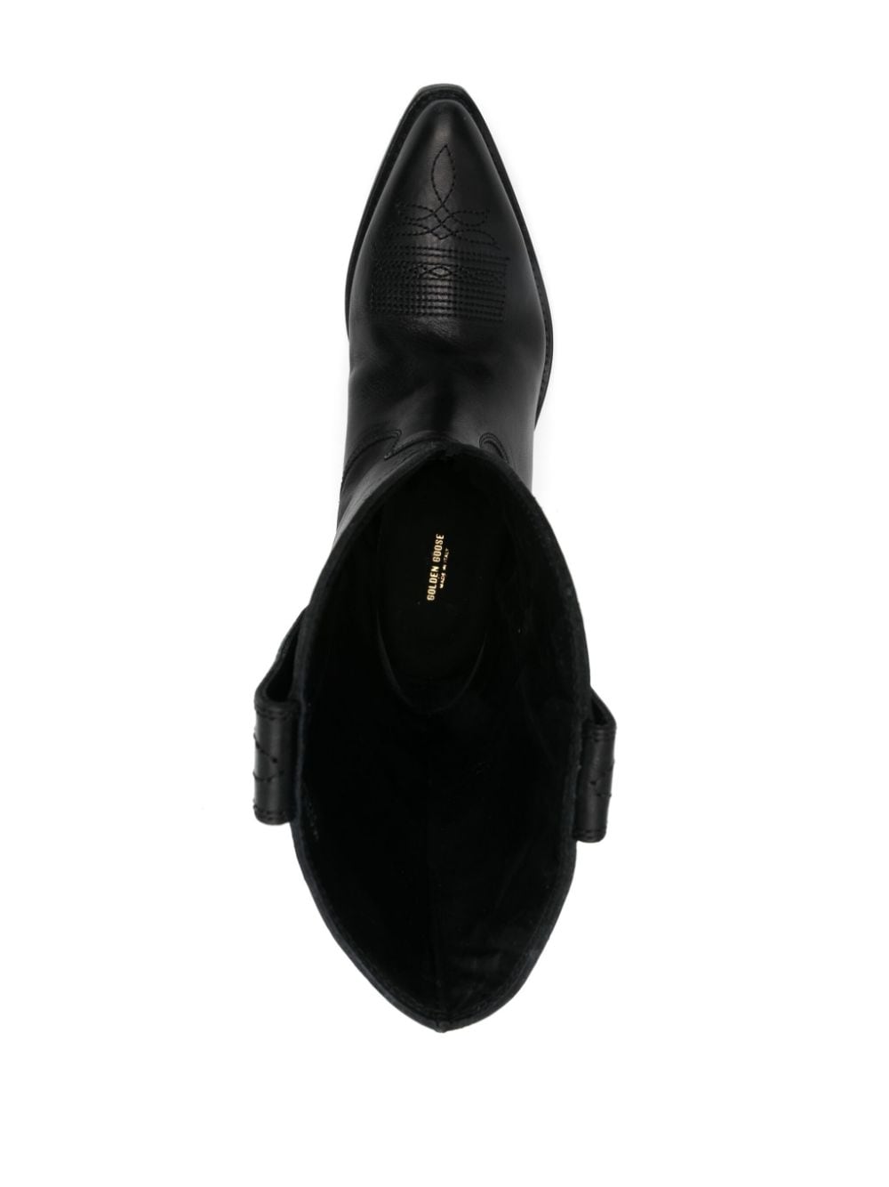 GOLDEN GOOSE Elegant Star Leather Boots for Women