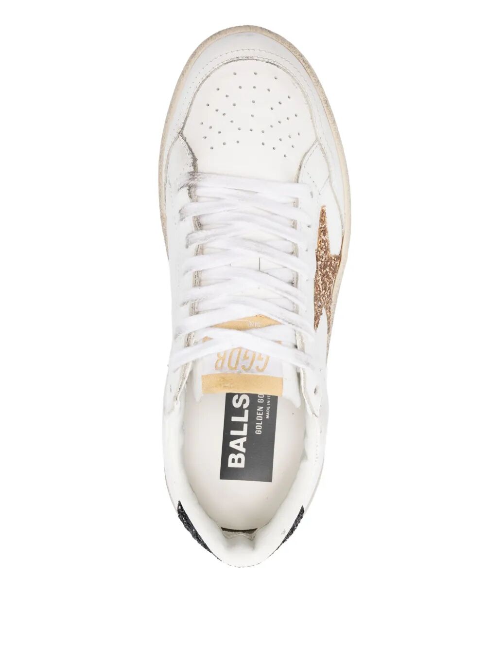 GOLDEN GOOSE Ballstar 2 Leather Upper Sneakers for Women