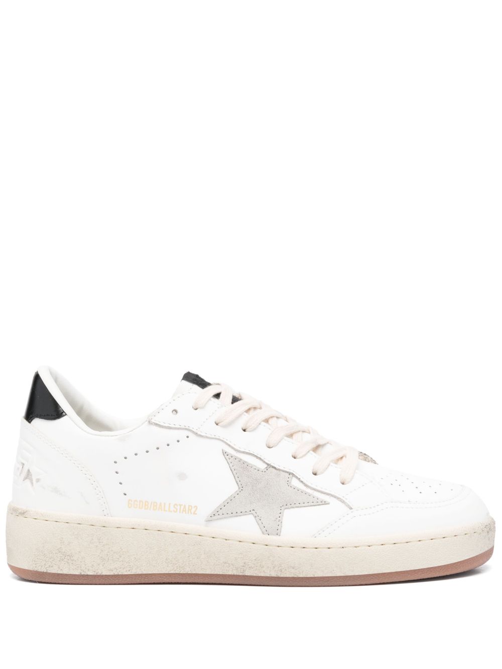 GOLDEN GOOSE Classic Lace-Up Leather Sneakers - Women's Size Standard