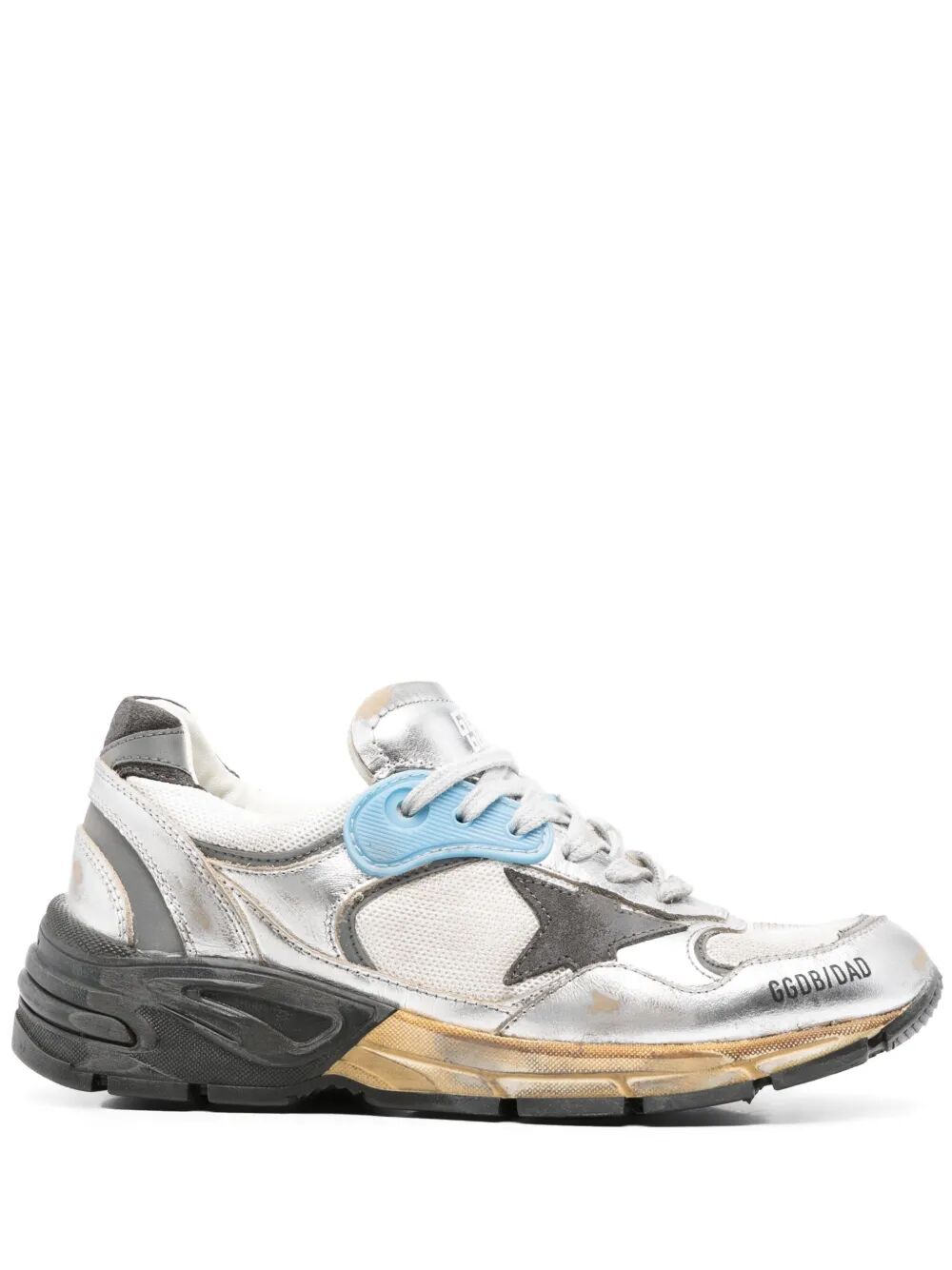 GOLDEN GOOSE Elevated Mesh and Laminated Leather Sneakers for Women