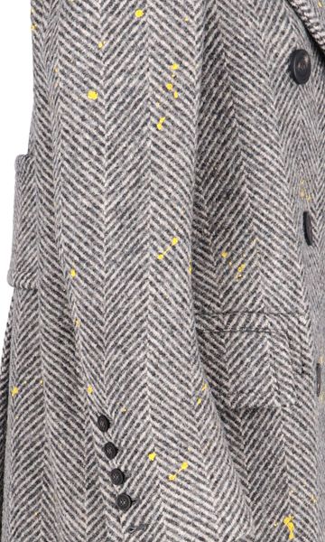 GOLDEN GOOSE Elegant Long Wool Jacket for Women