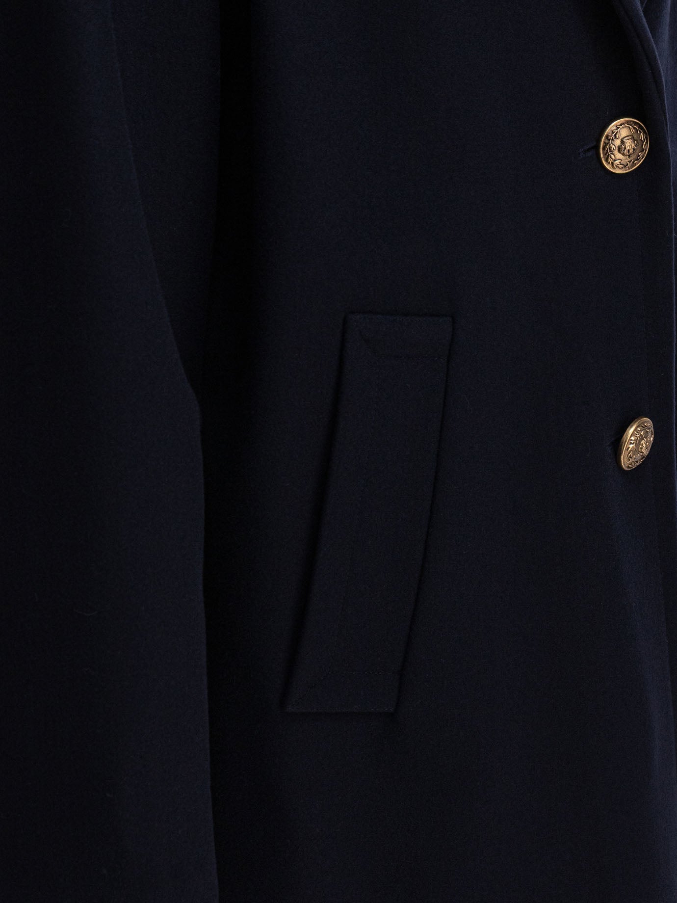 GOLDEN GOOSE Women's Cocoon Jacket - Compact Cloth Wool Blend