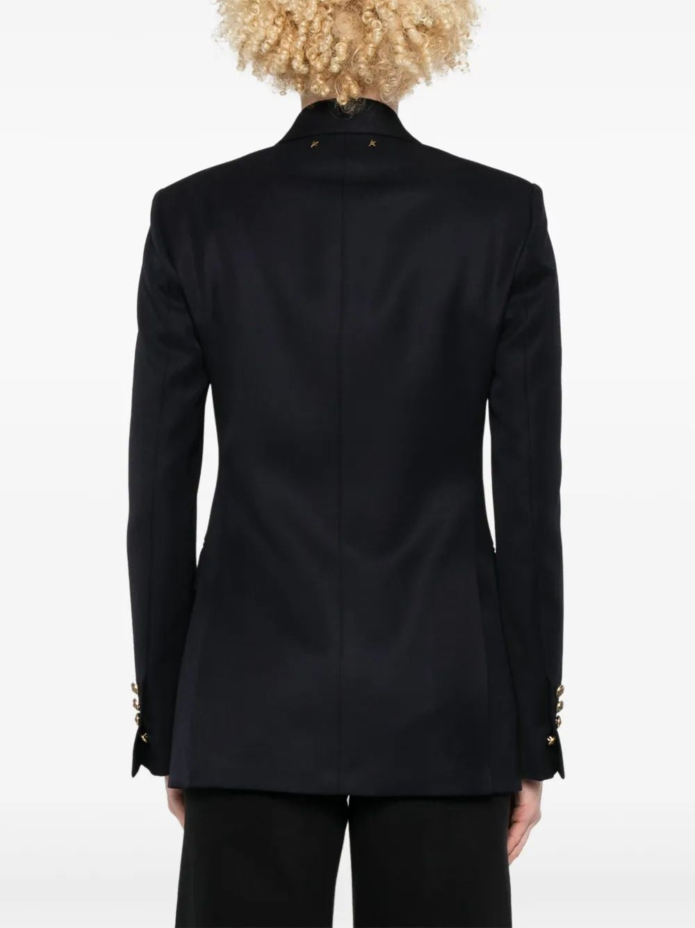 GOLDEN GOOSE Double-Breasted Blazer with Gold Buttons - Size 42